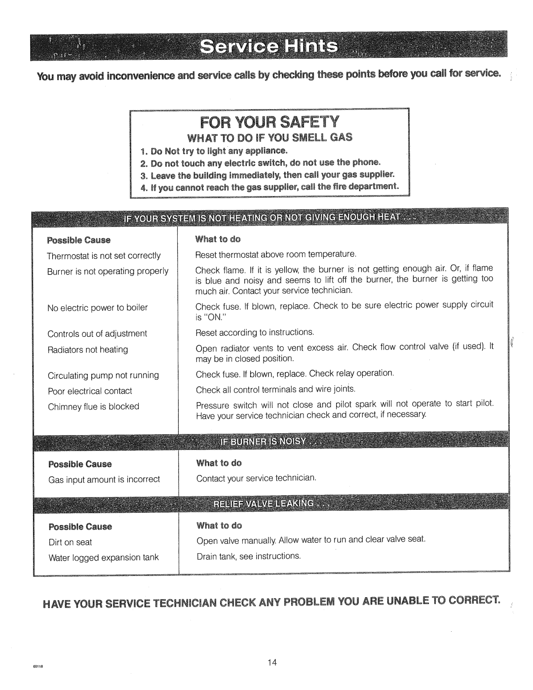 Crown Boiler DC-3185 manual 