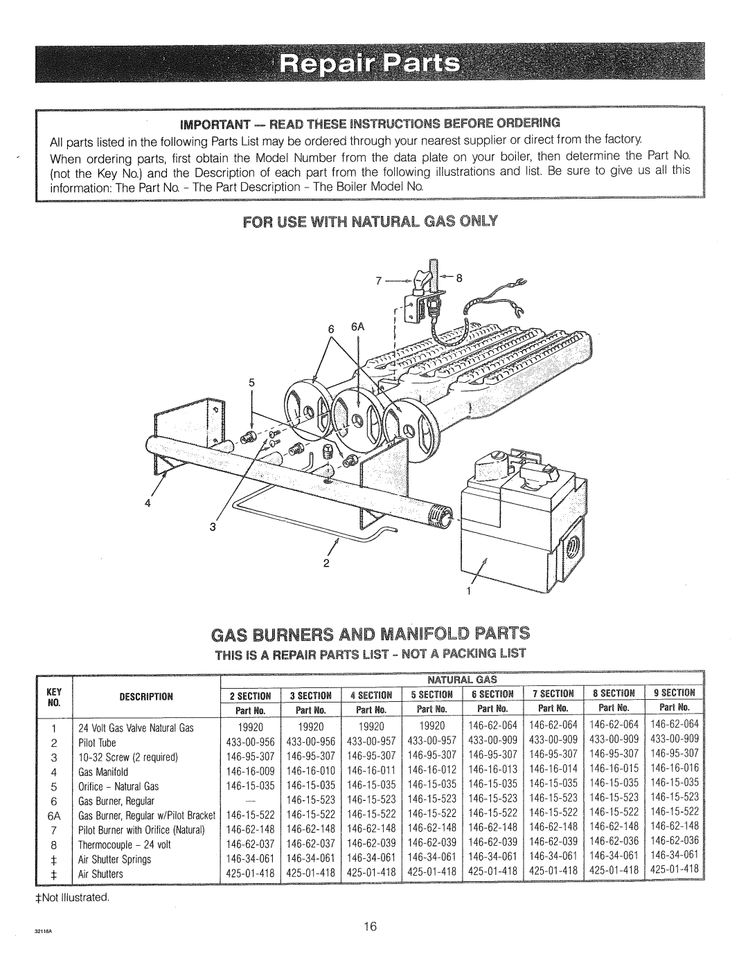 Crown Boiler DC-3185 manual 