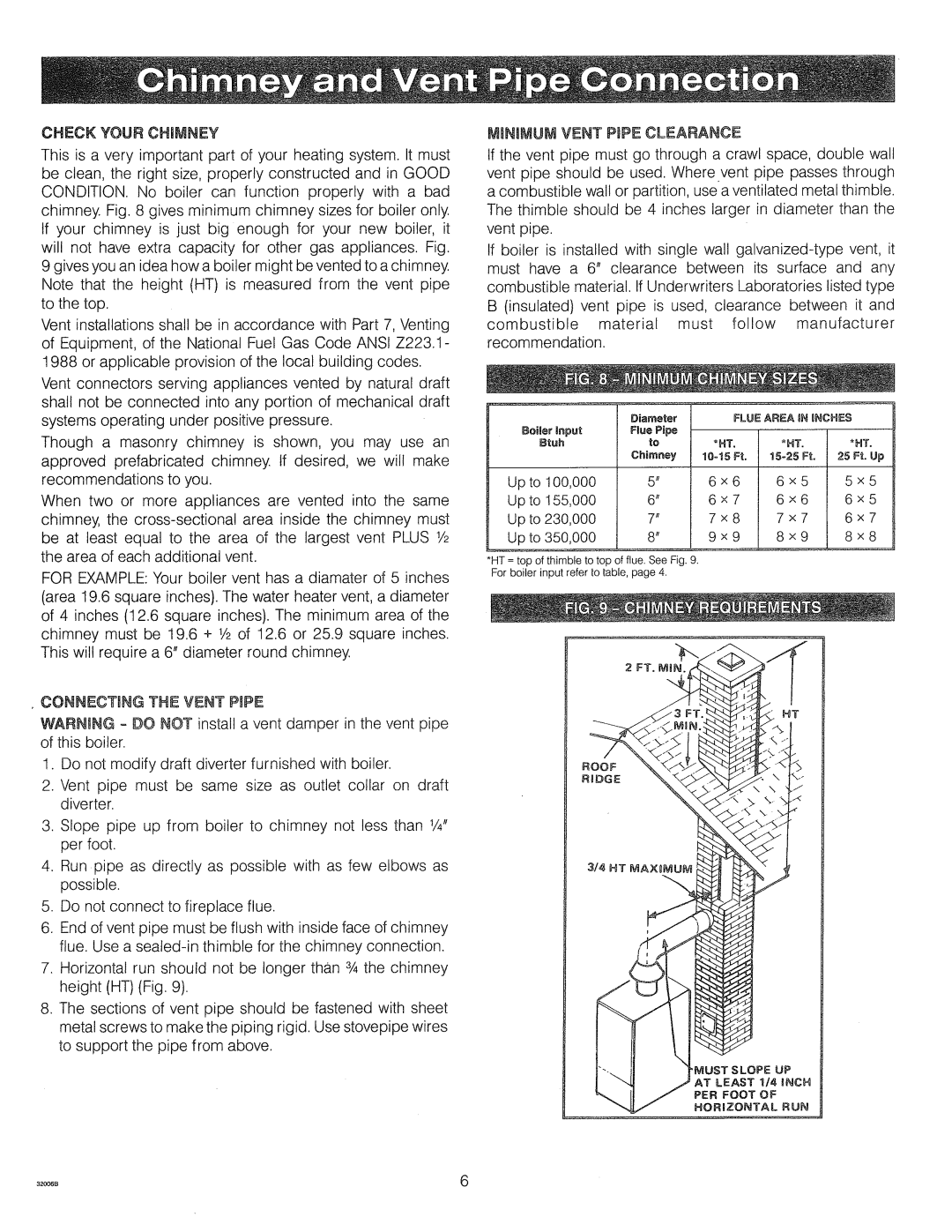 Crown Boiler DC-3185 manual 