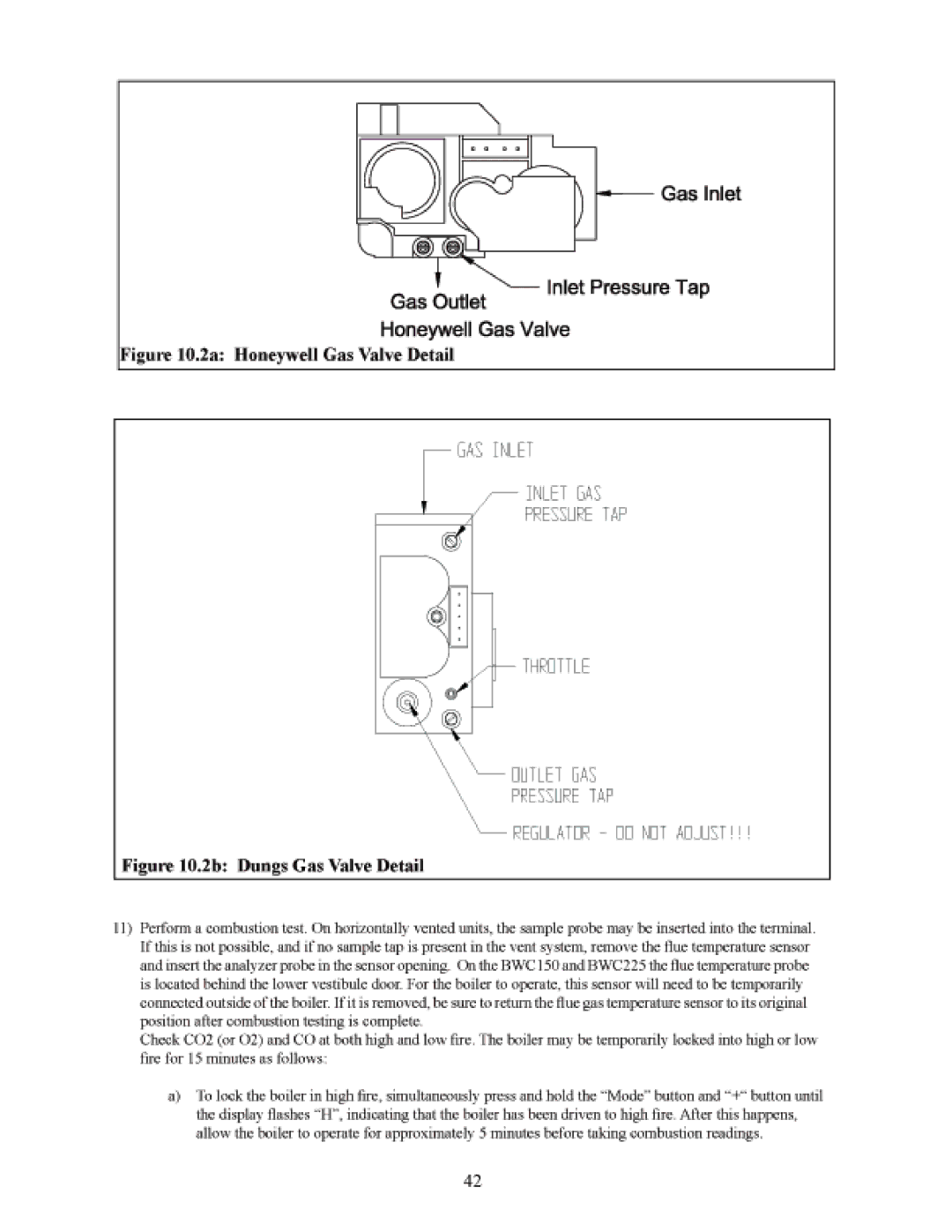 Crown Boiler DTR220 manual 