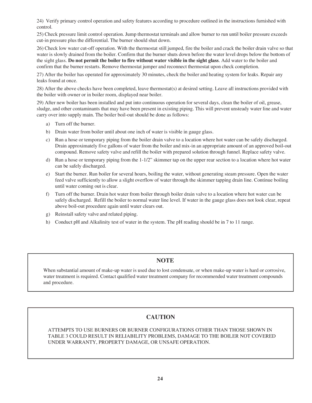 Crown Boiler KSZ100, KSZ150, KSZ125, KSZ200, KSZ175, KSZ120, KSZ065, KSZ090, KSZ075 installation instructions 2425 