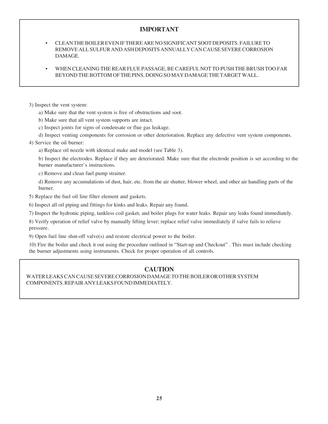 Crown Boiler TWZ075, TWZ200, TWZ090, TWZ125, TWZ065, TWZ175, TWZ150, TWZ100, TWZ120 installation instructions 2625 