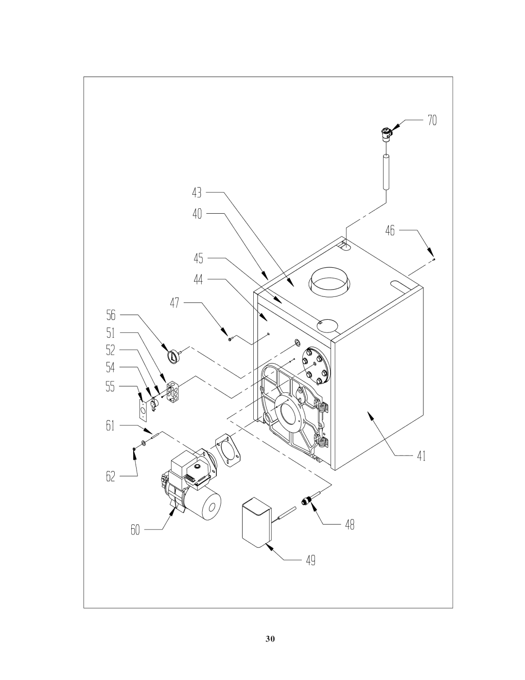 Crown Boiler TWZ175, TWZ200, TWZ090, TWZ125, TWZ065, TWZ150, TWZ100, TWZ120, TWZ075 installation instructions 3130 