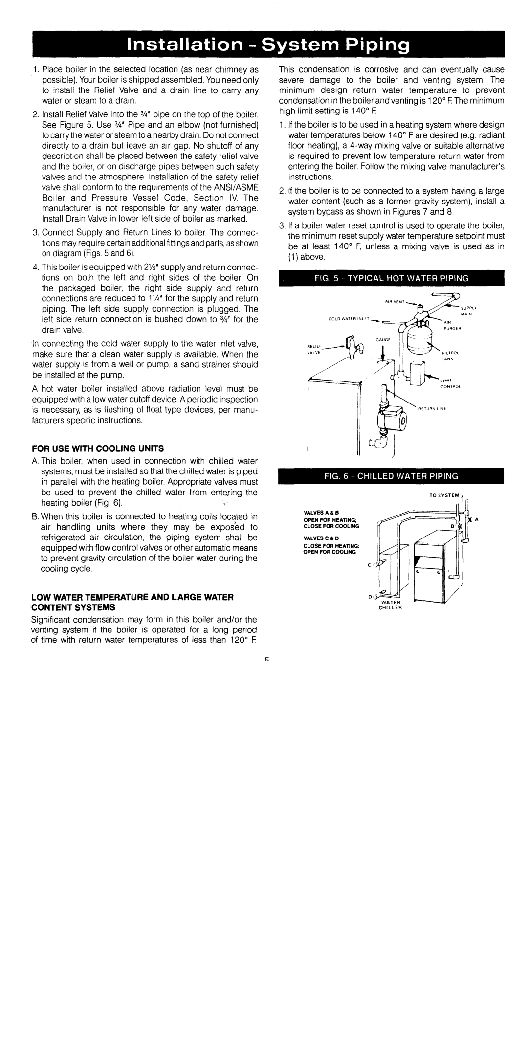 Crown Boiler XBF-SPD, XBF-EID manual 