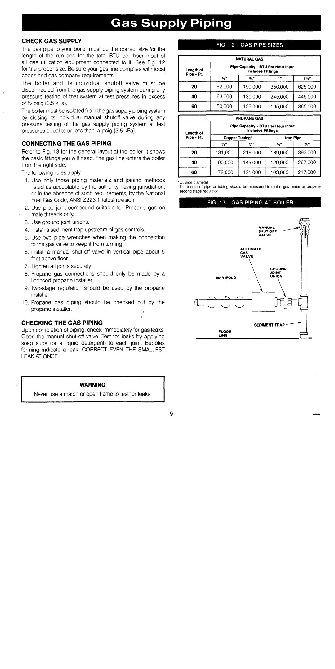 Crown Boiler XBF-SPD, XBF-EID manual 