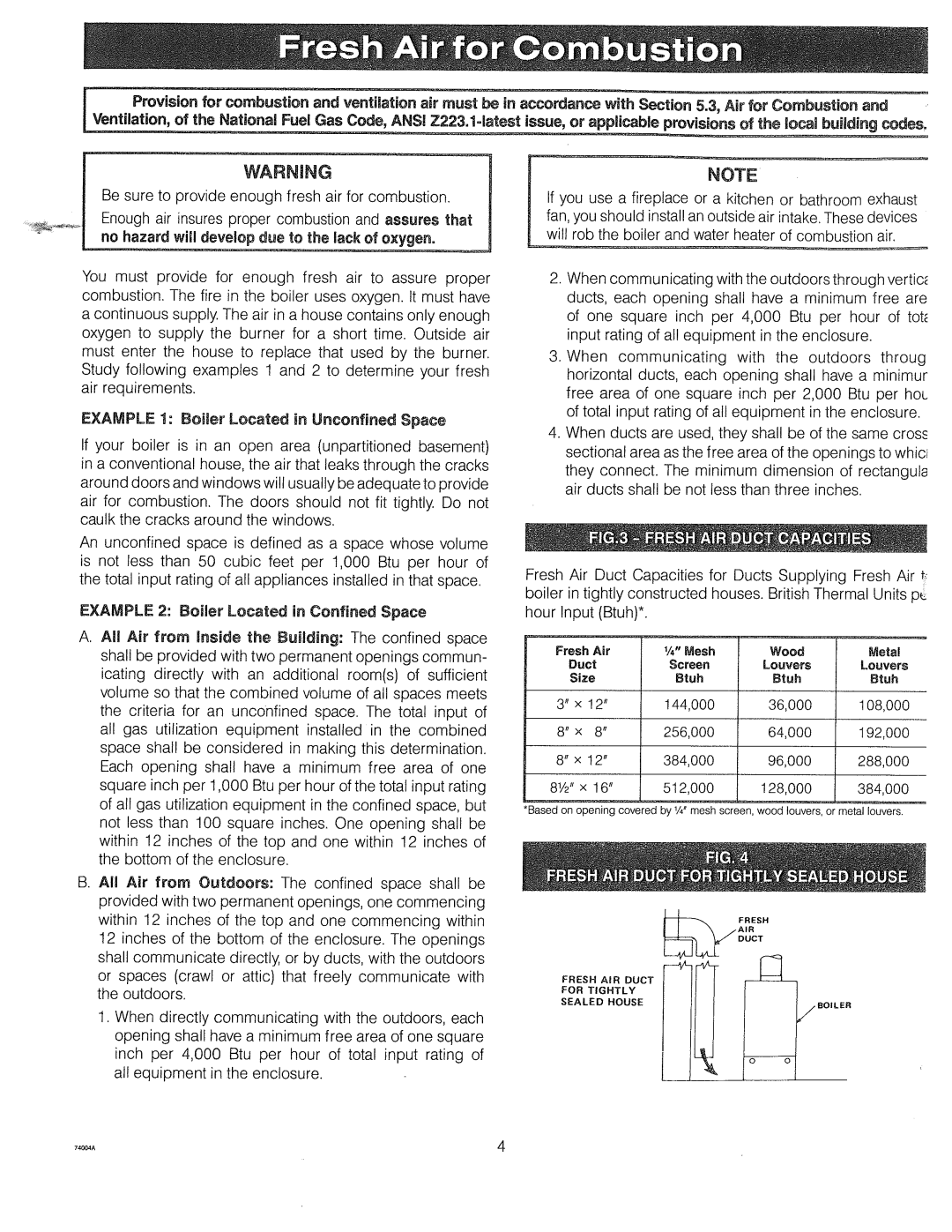 Crown Boiler XE-5, XE-2, XE-3, XE-4 manual 