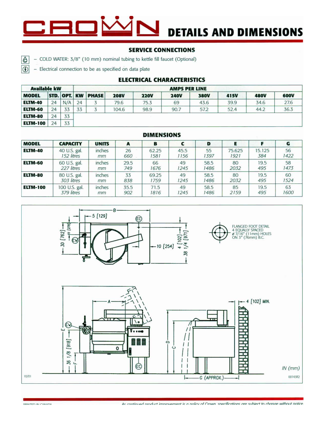 Crown Equipment ELTM-40, ELTM-80, ELTM-60, ELTM-100 manual 