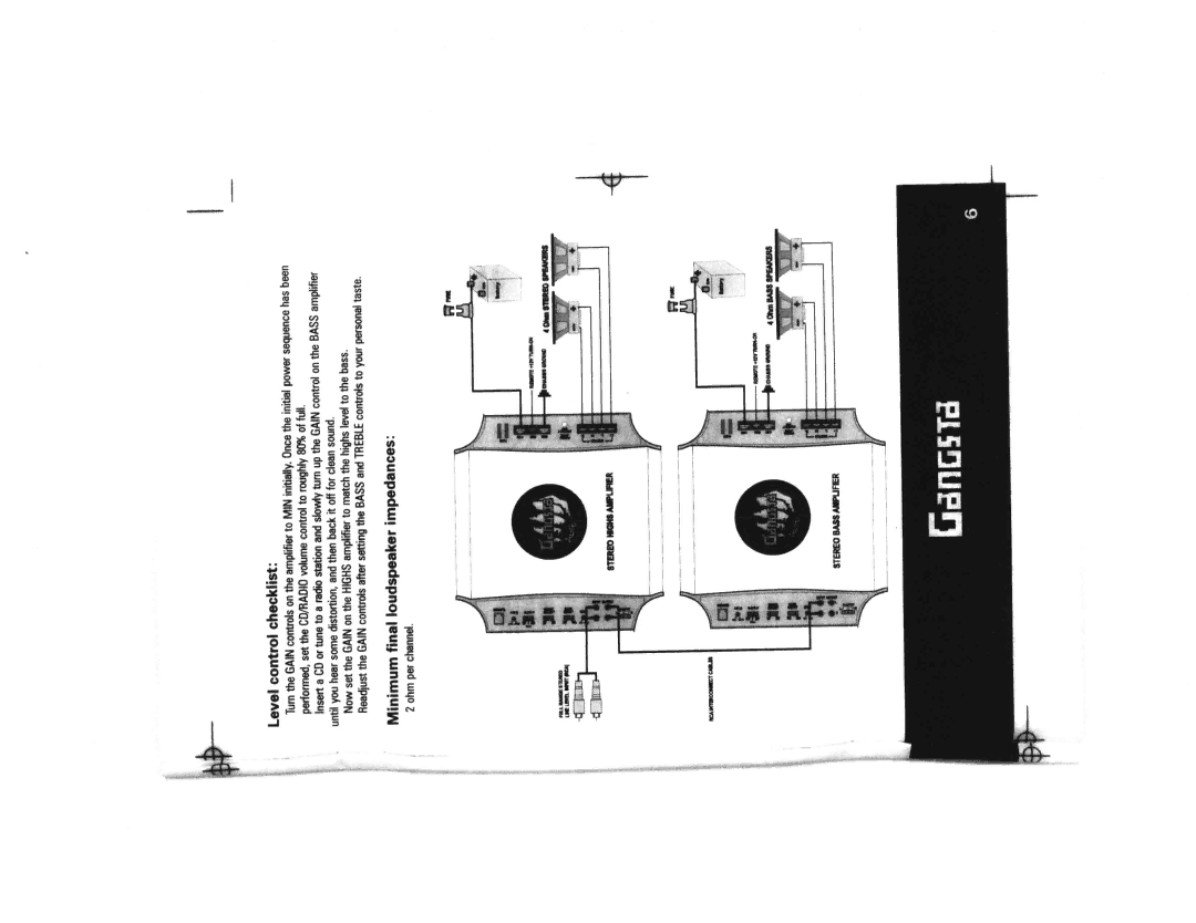 Crunch BMF4100, BMF2200, BMF2250, BMF2125 manual 