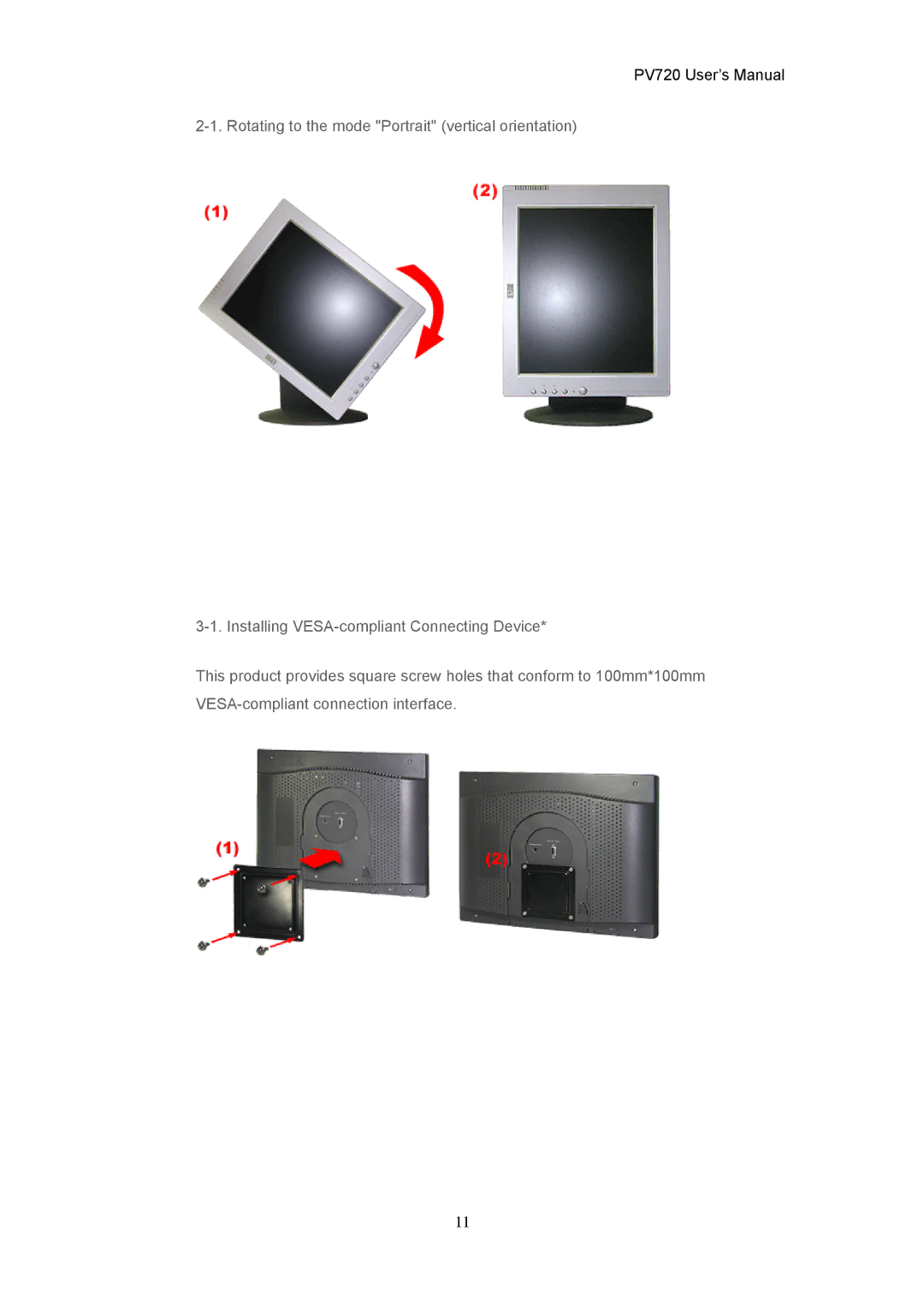 CTX user manual PV720 User’s Manual 