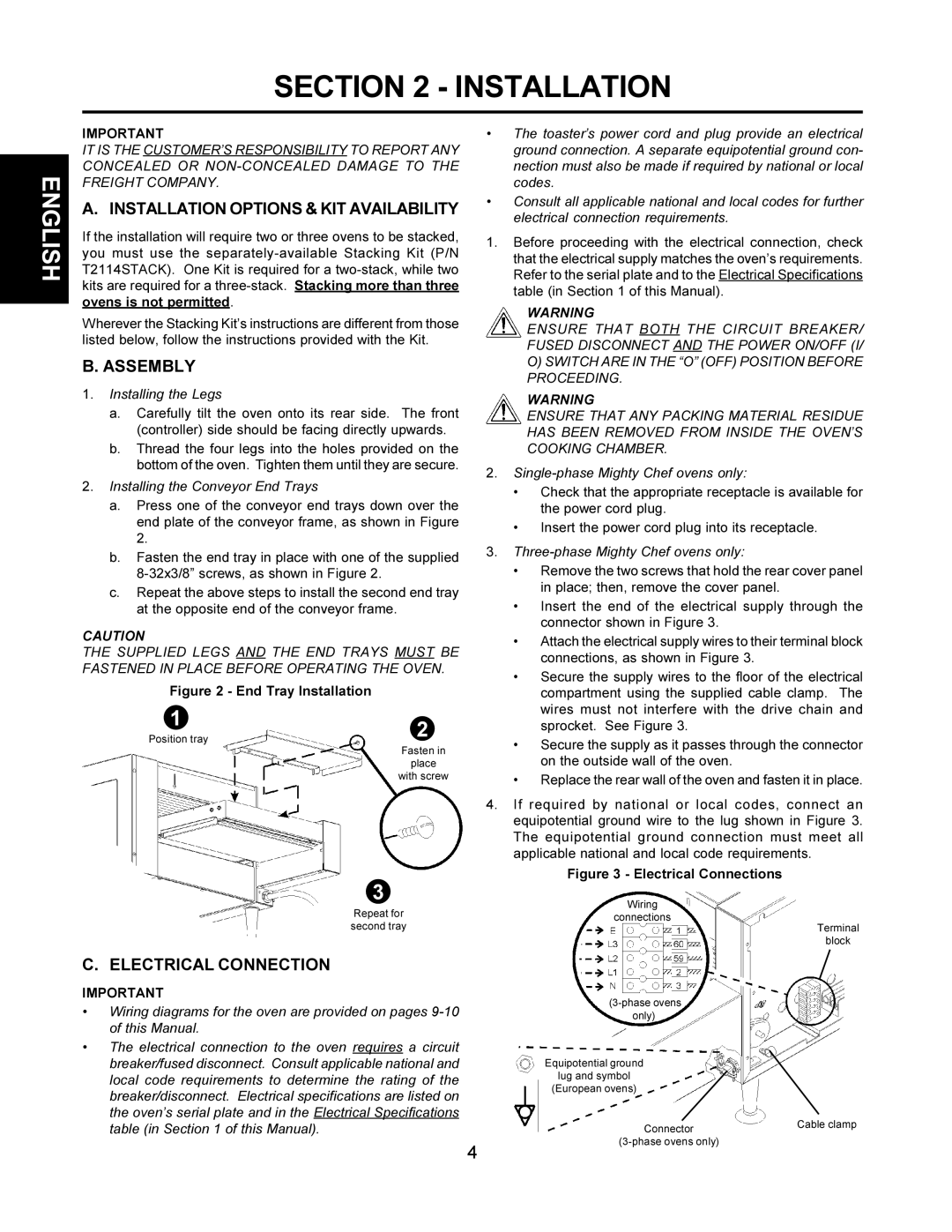 CTX TCO21140063, TCO21140077, TCO21140035, TCO21140066 manual Installation Options & KIT Availability 