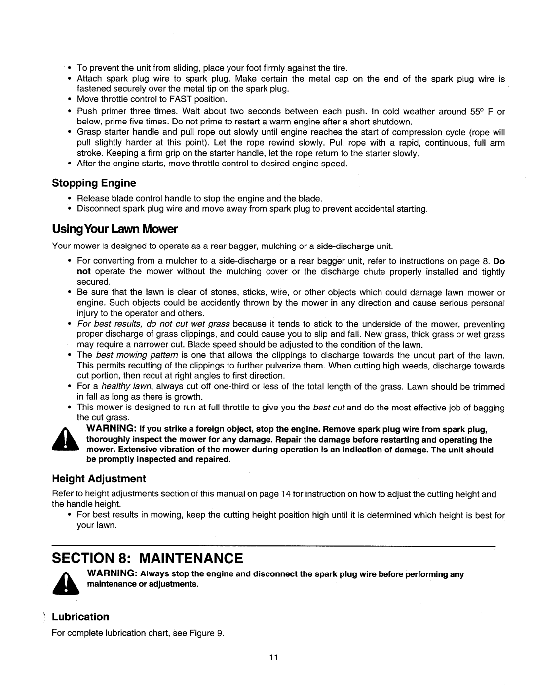 Cub Cadet 11A-436F100 manual 