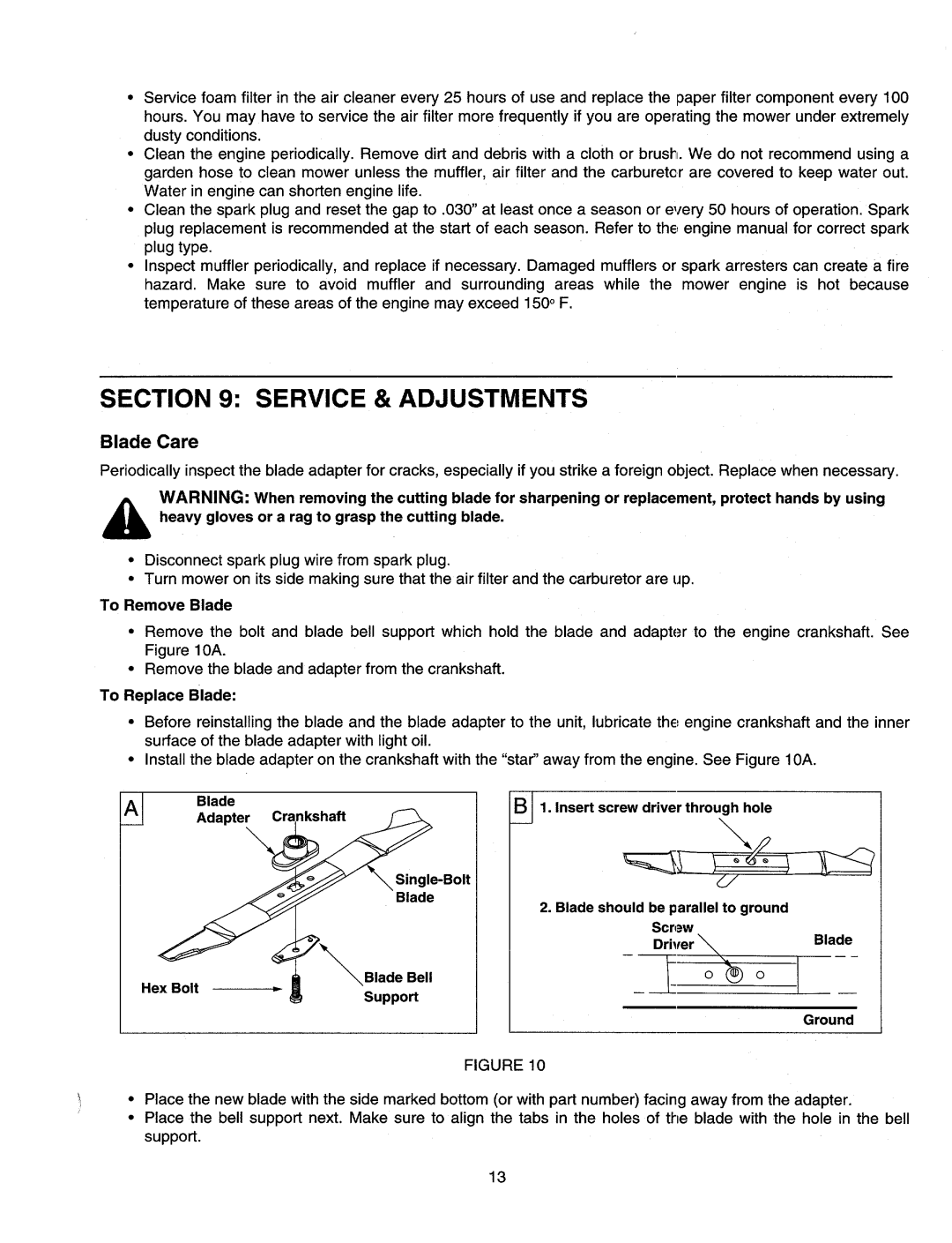 Cub Cadet 11A-436F100 manual 