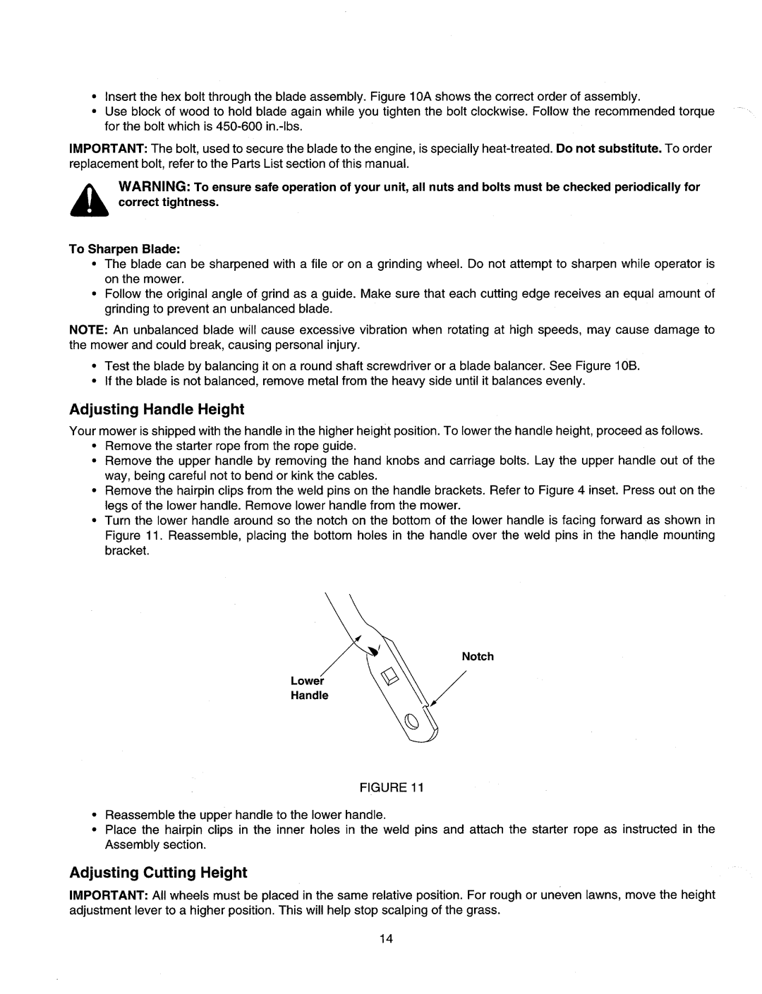 Cub Cadet 11A-436F100 manual 