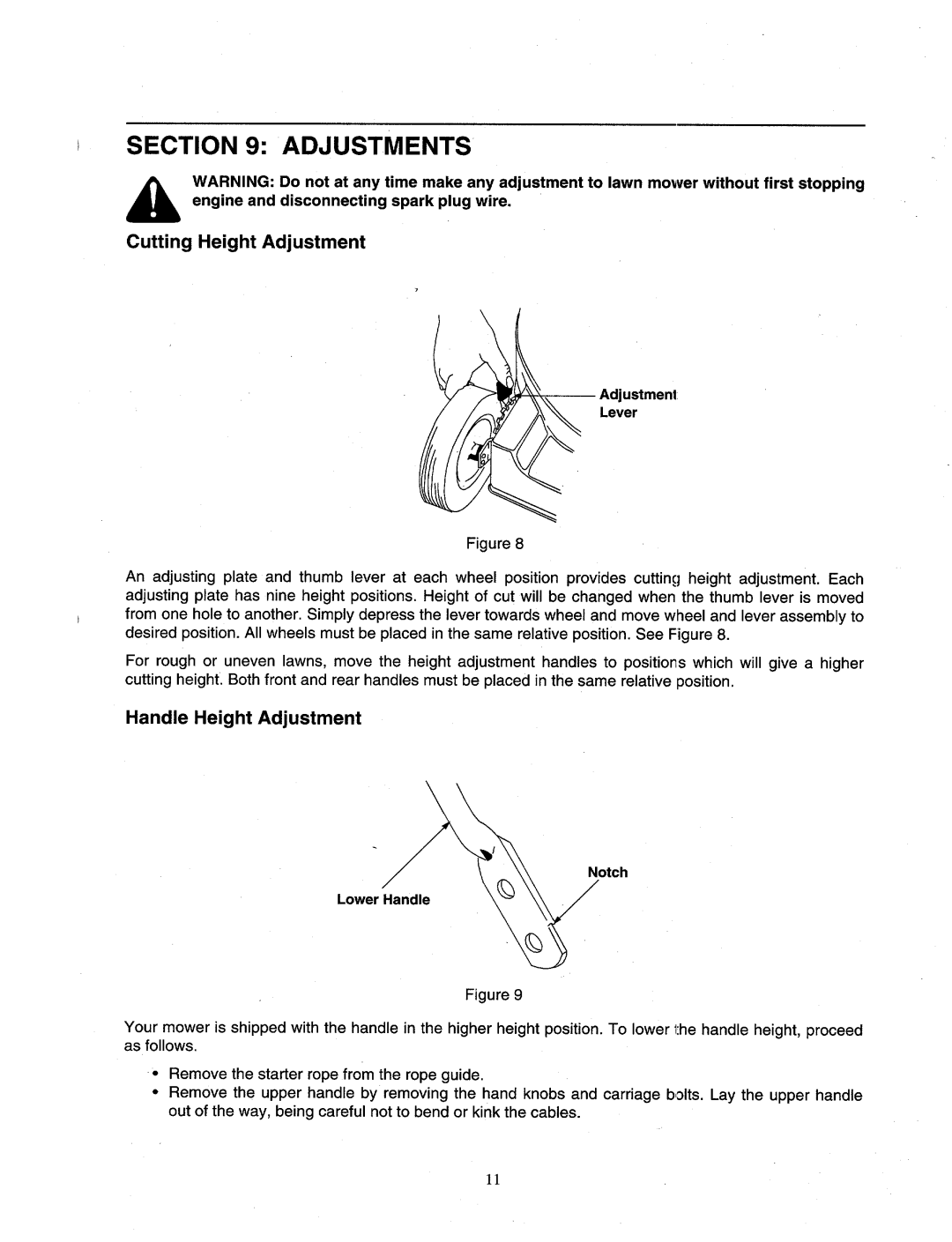 Cub Cadet 11A-702A101 manual 