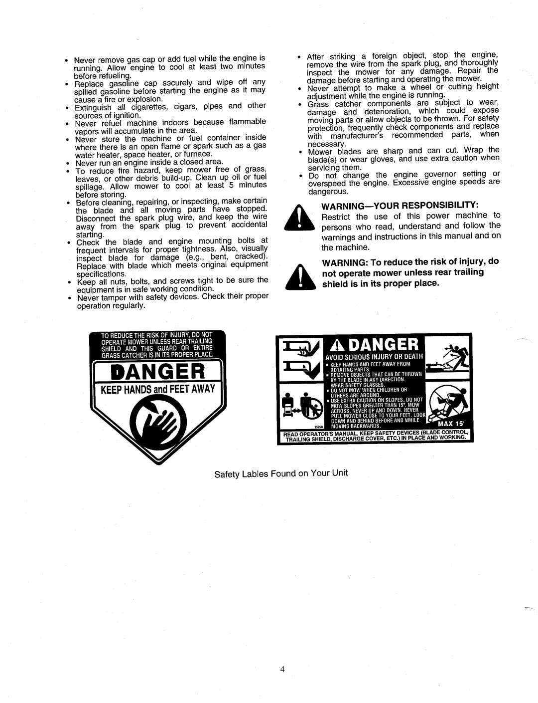 Cub Cadet 11A-702A101 manual 