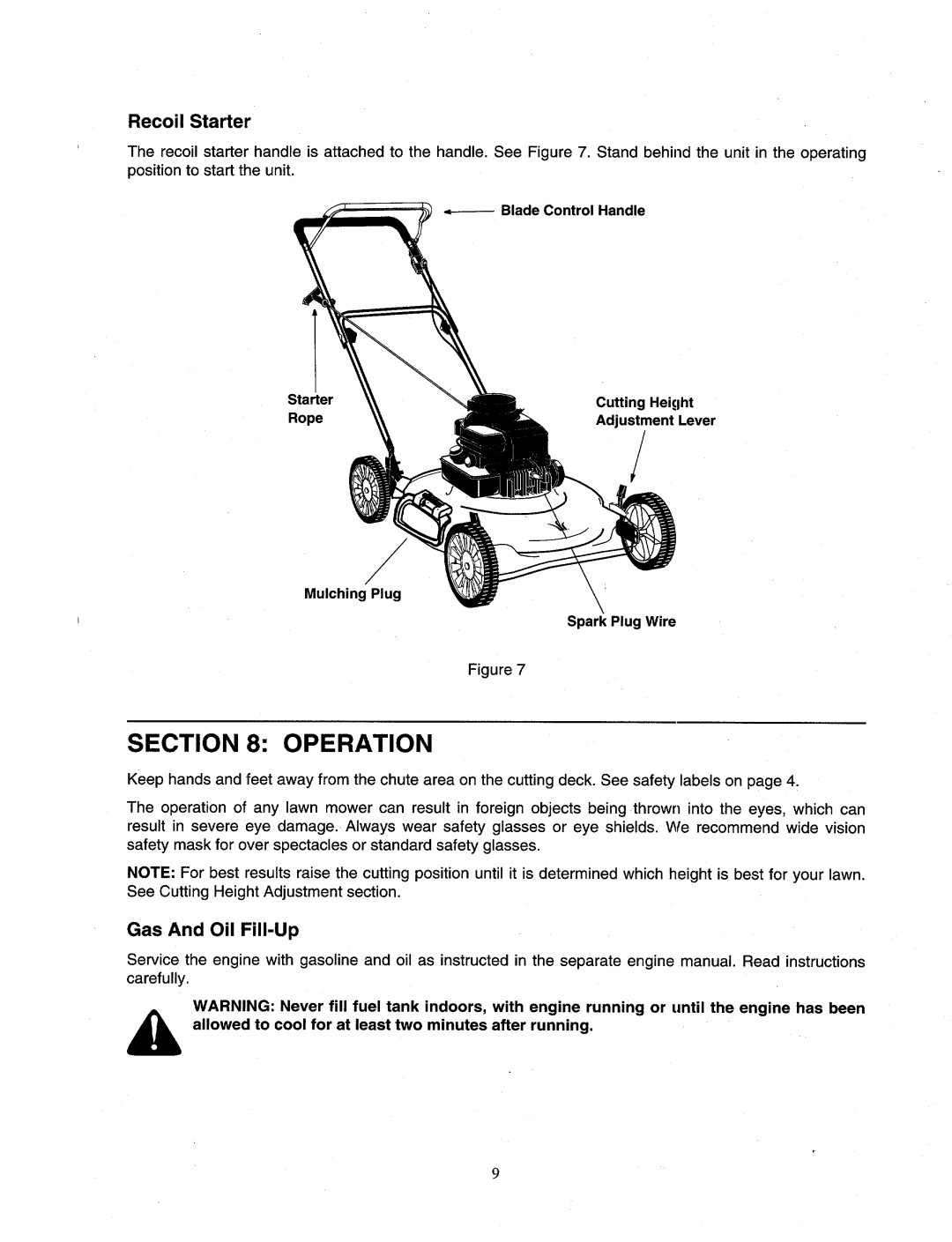 Cub Cadet 11A-702A101 manual 