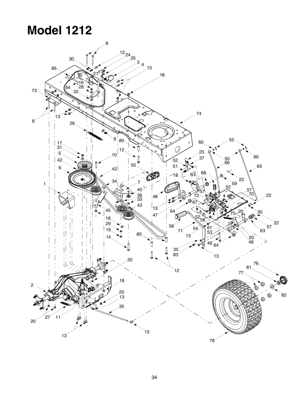 Cub Cadet 1212 manual 826 