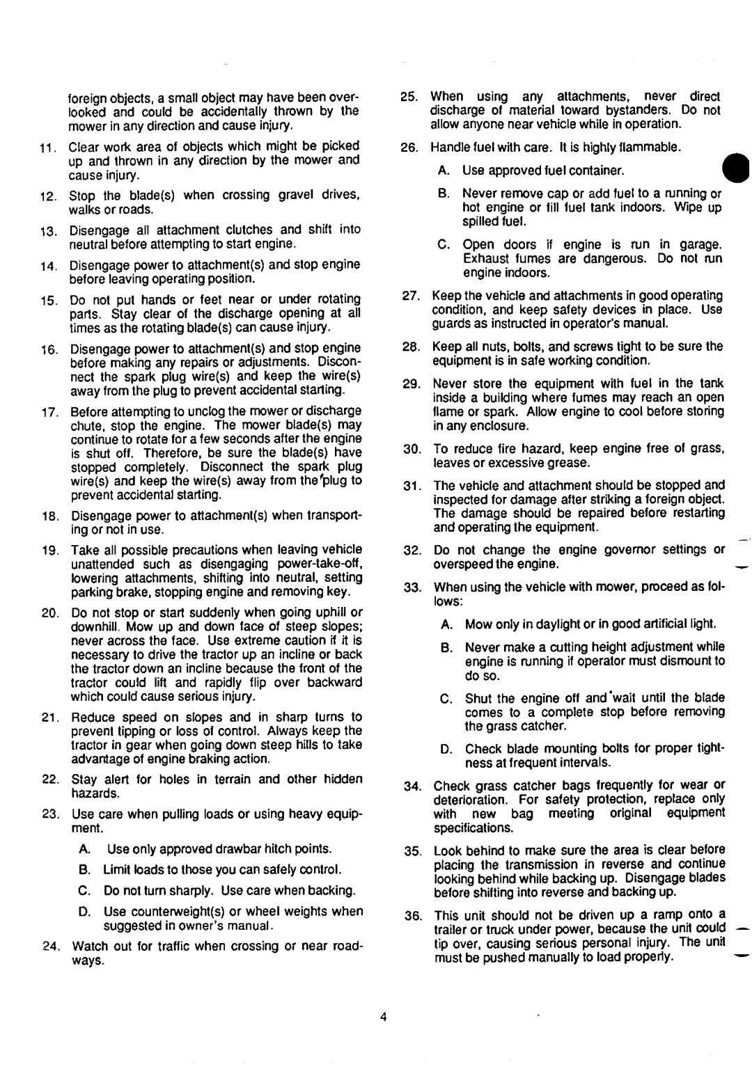 Cub Cadet 1220, 1215 manual 