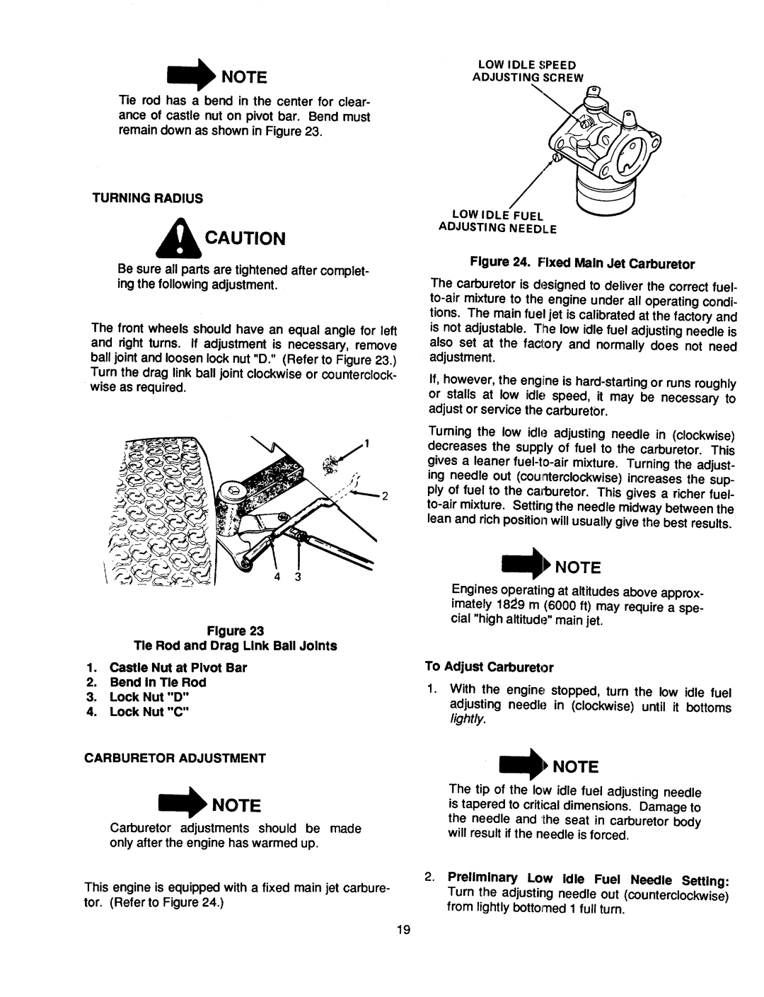 Cub Cadet 1325, 1330 manual 