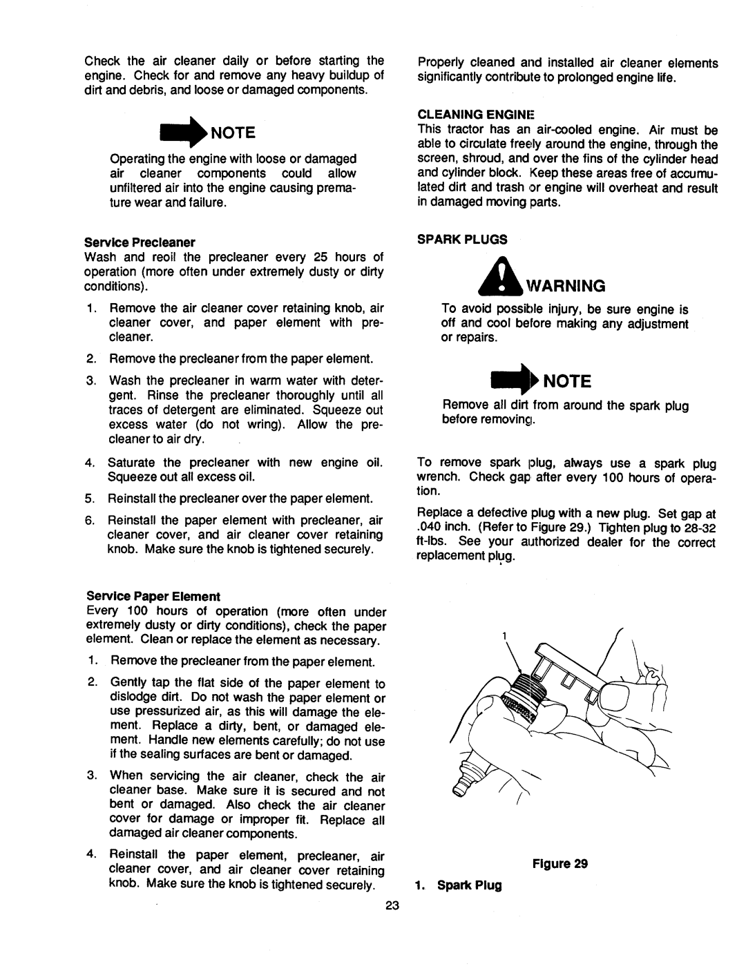 Cub Cadet 1325, 1330 manual 