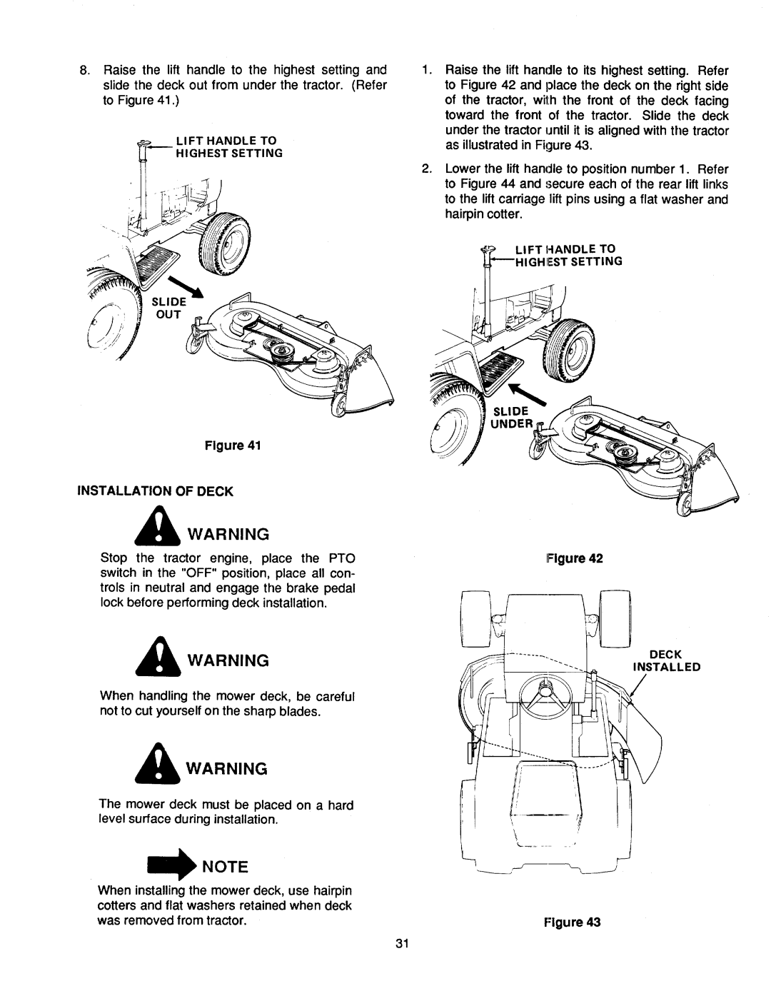 Cub Cadet 1325, 1330 manual 