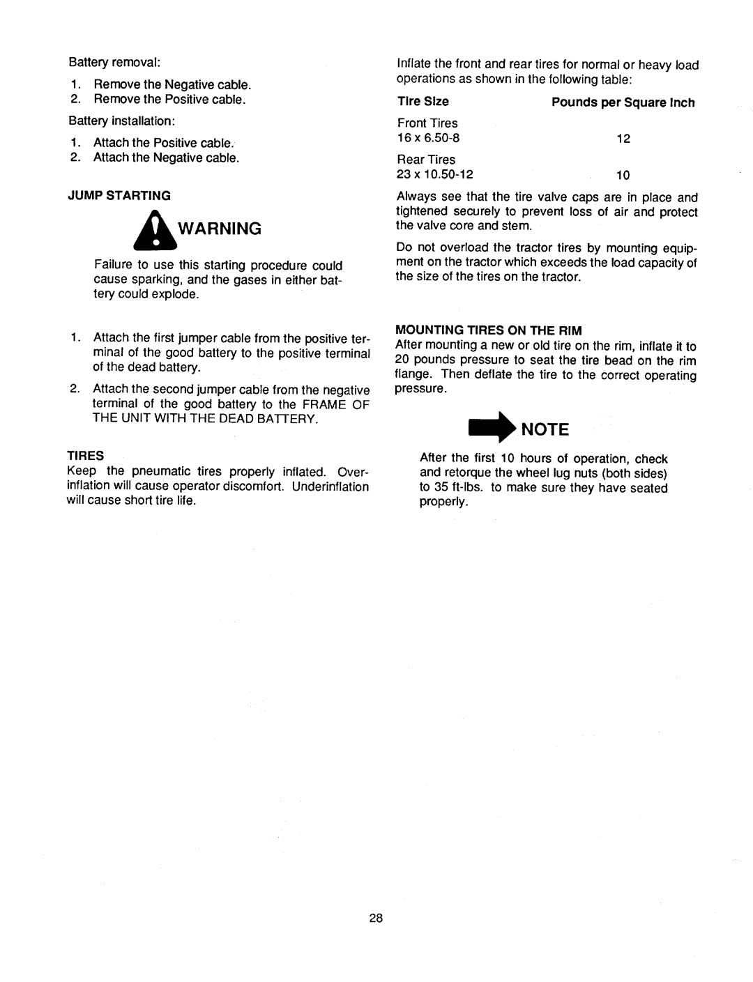 Cub Cadet 1340 manual 