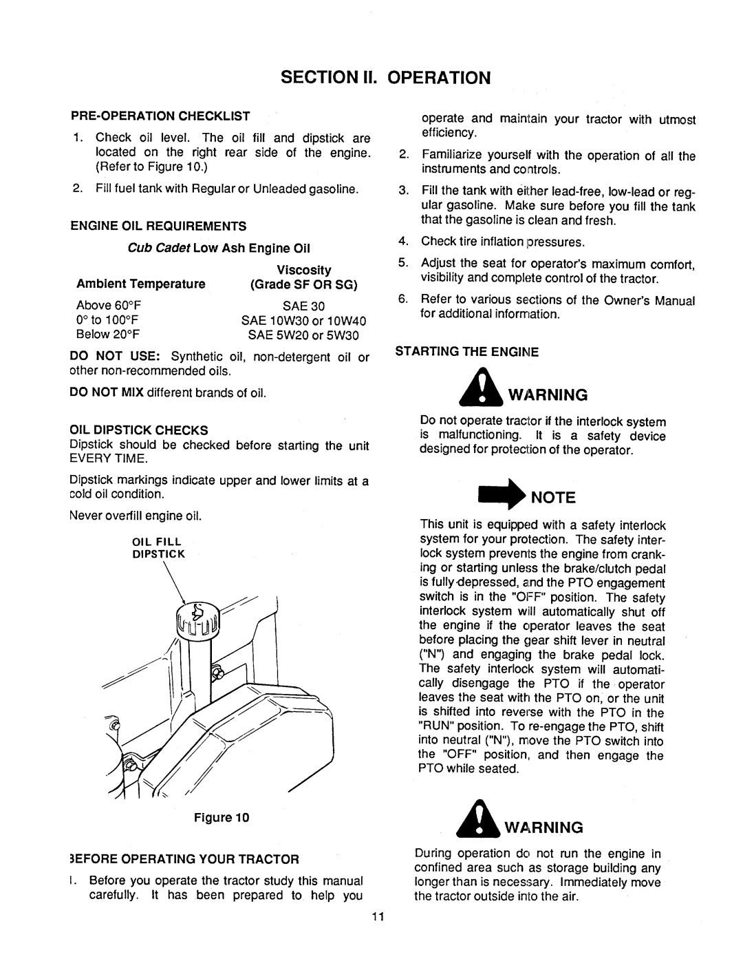 Cub Cadet 1405 manual 