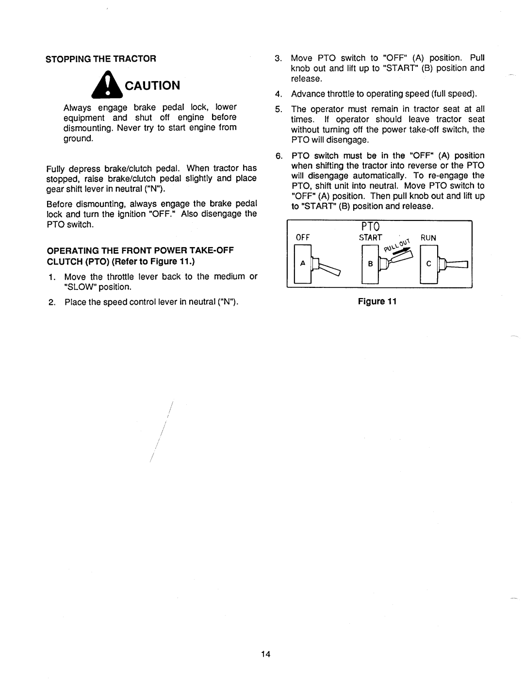 Cub Cadet 1405 manual 