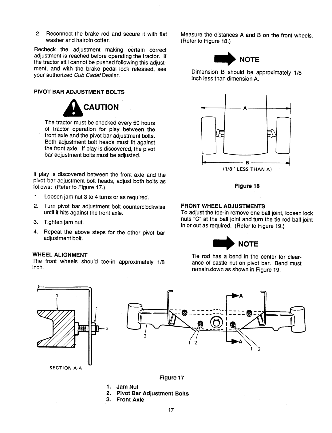 Cub Cadet 1405 manual 