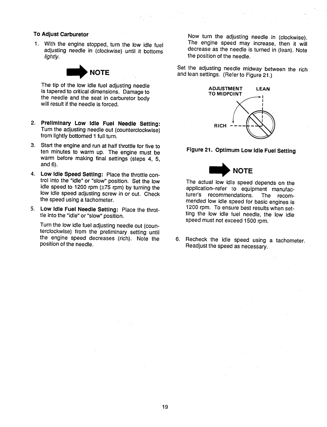 Cub Cadet 1405 manual 