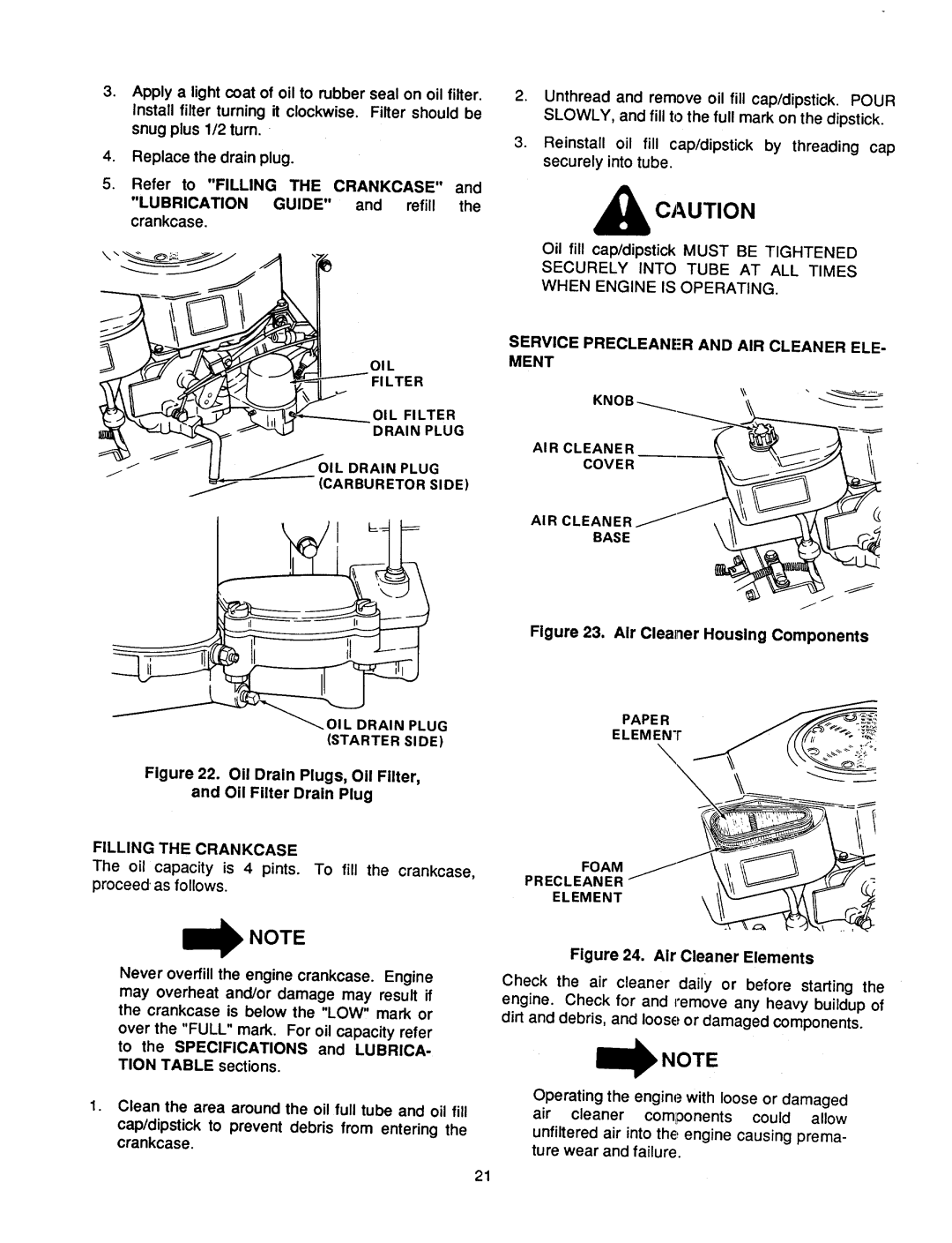 Cub Cadet 1405 manual 
