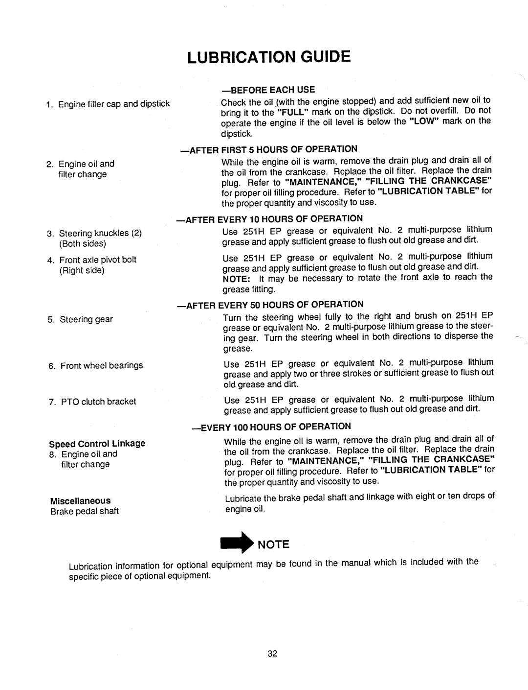 Cub Cadet 1405 manual 
