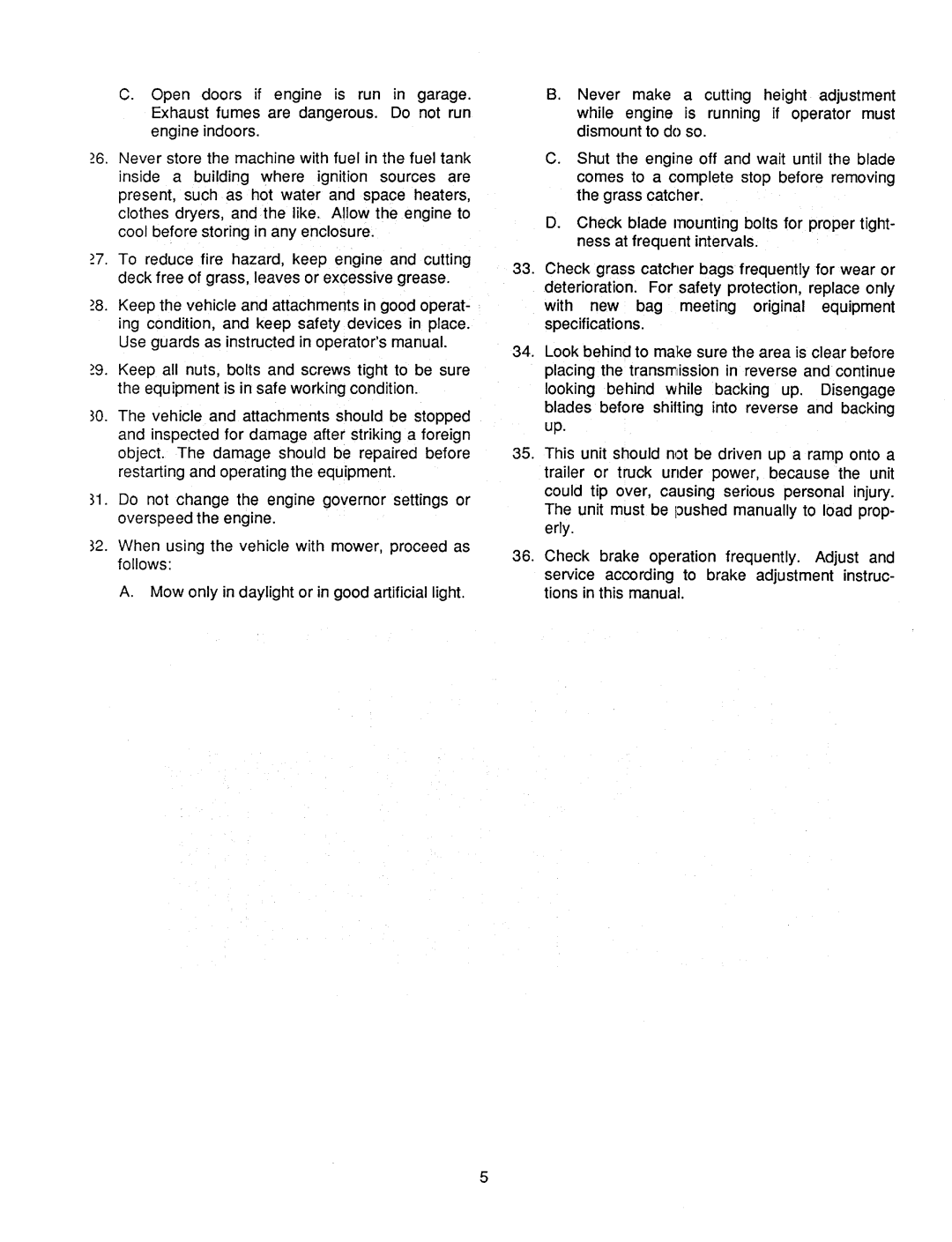 Cub Cadet 1405 manual 