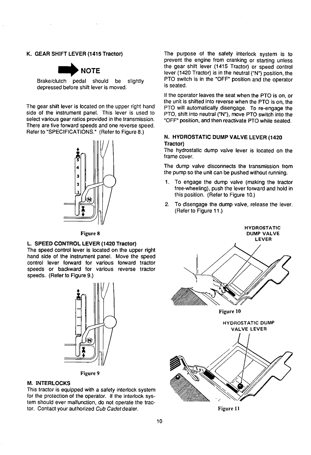 Cub Cadet 1415 manual 