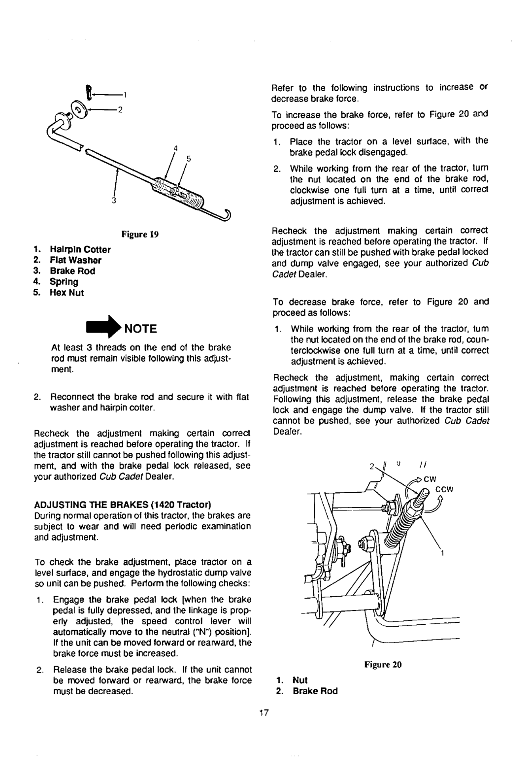 Cub Cadet 1415 manual 