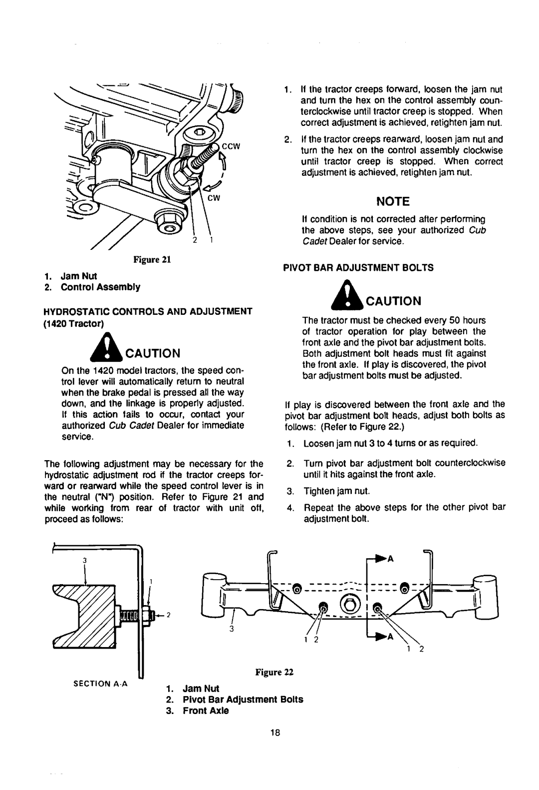 Cub Cadet 1415 manual 