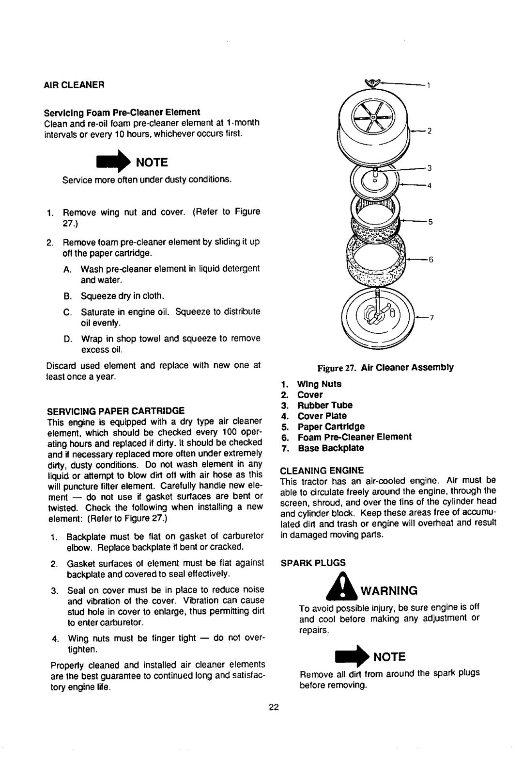 Cub Cadet 1415 manual 