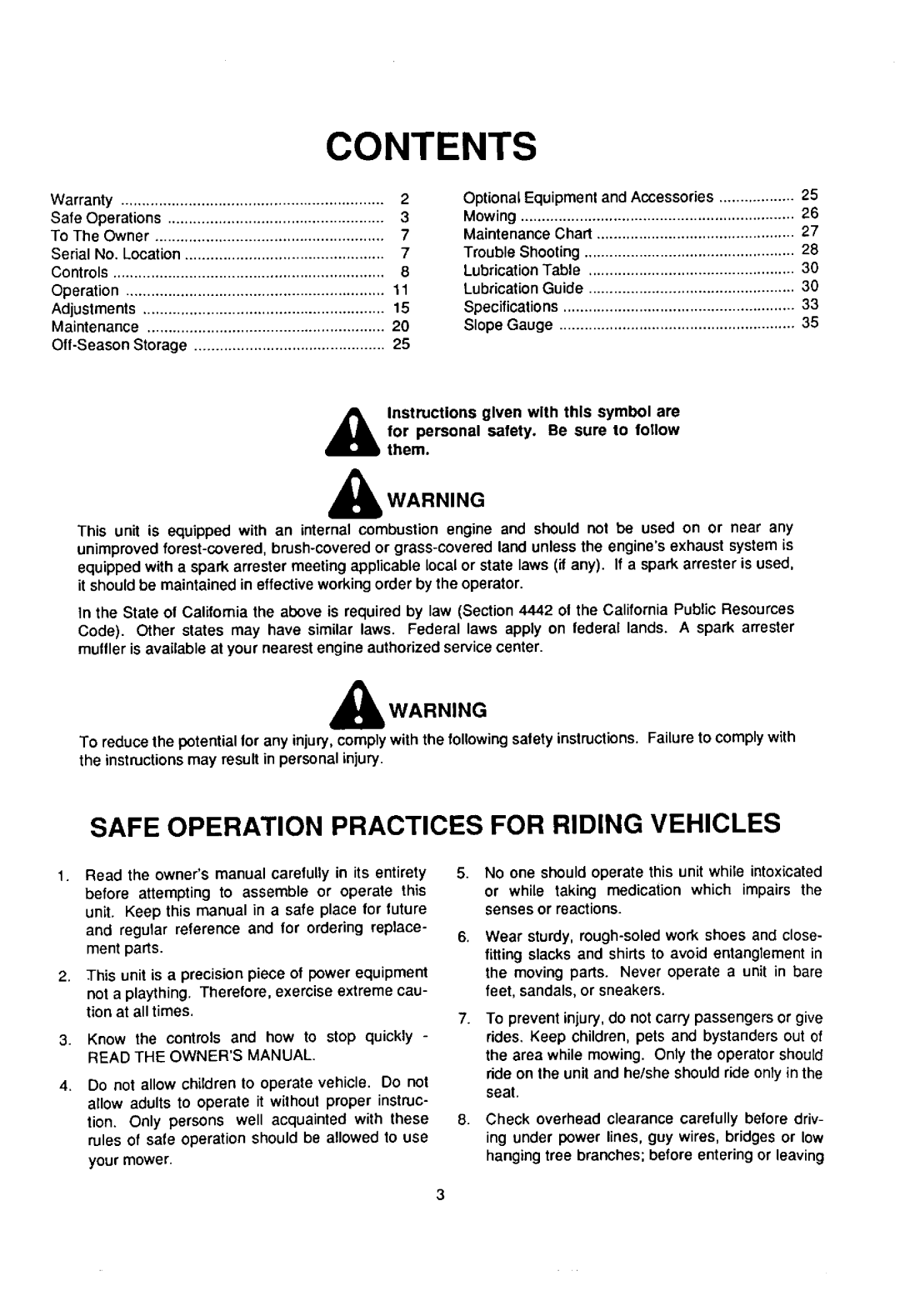 Cub Cadet 1415 manual 