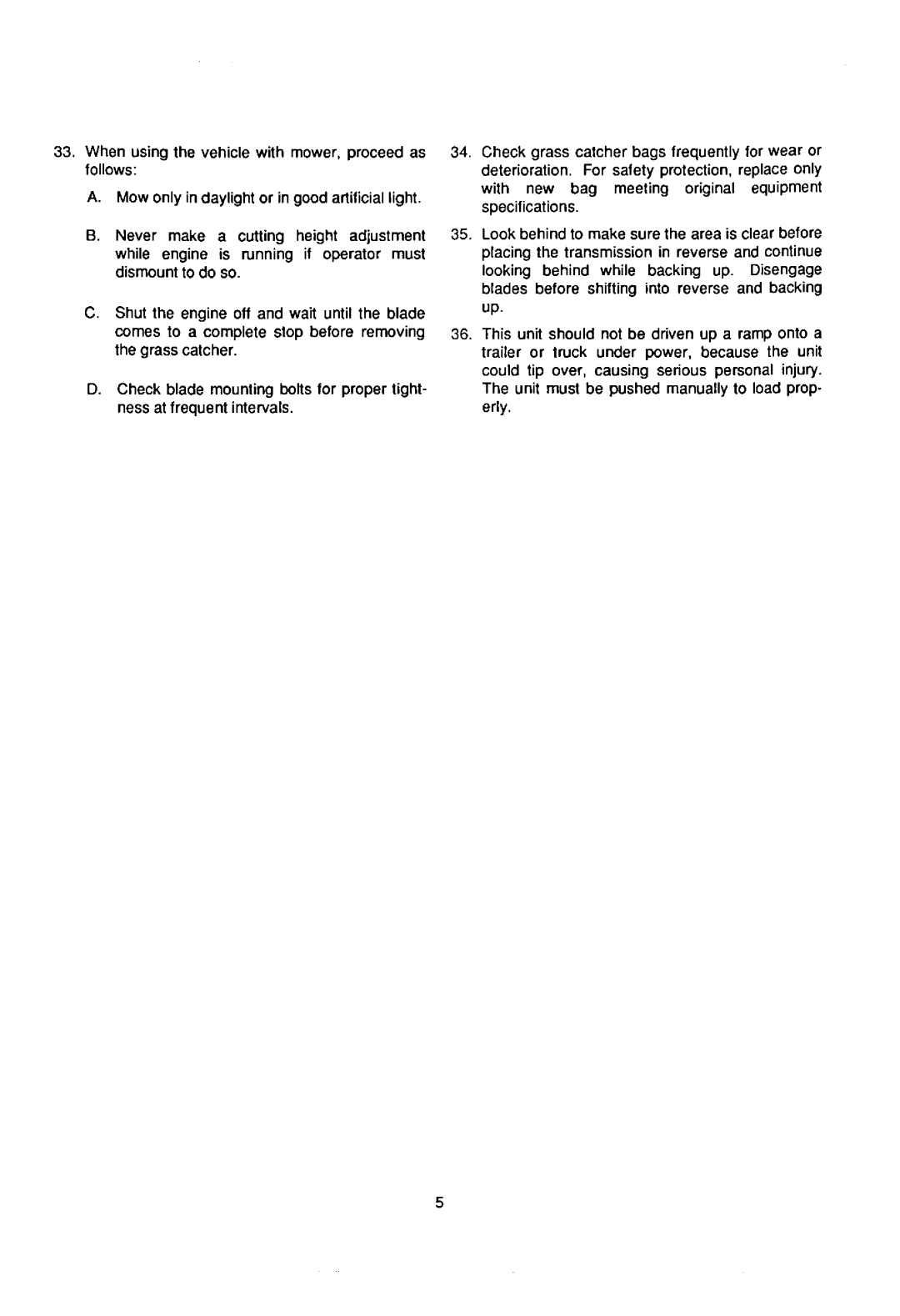 Cub Cadet 1415 manual 
