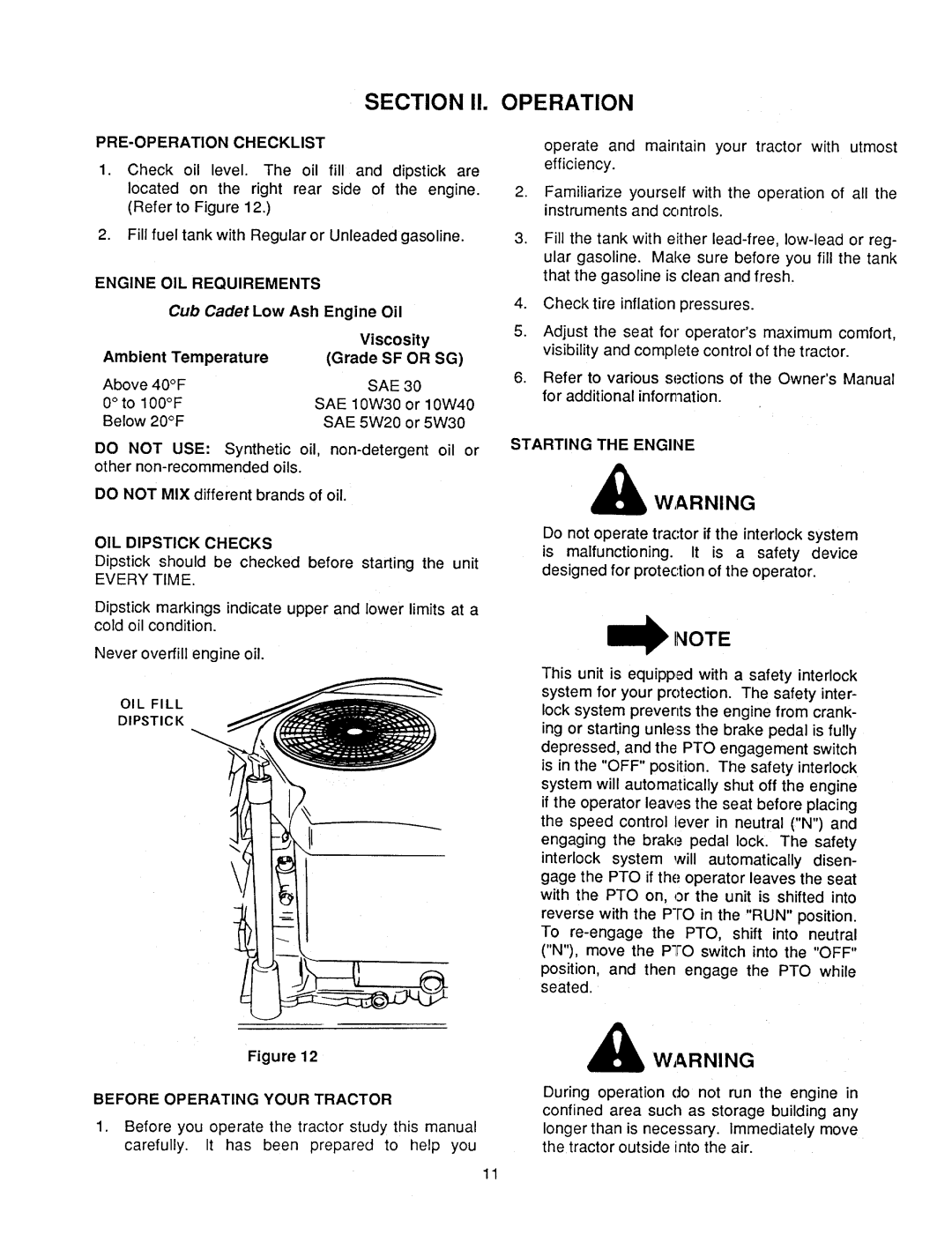 Cub Cadet 1420 manual 