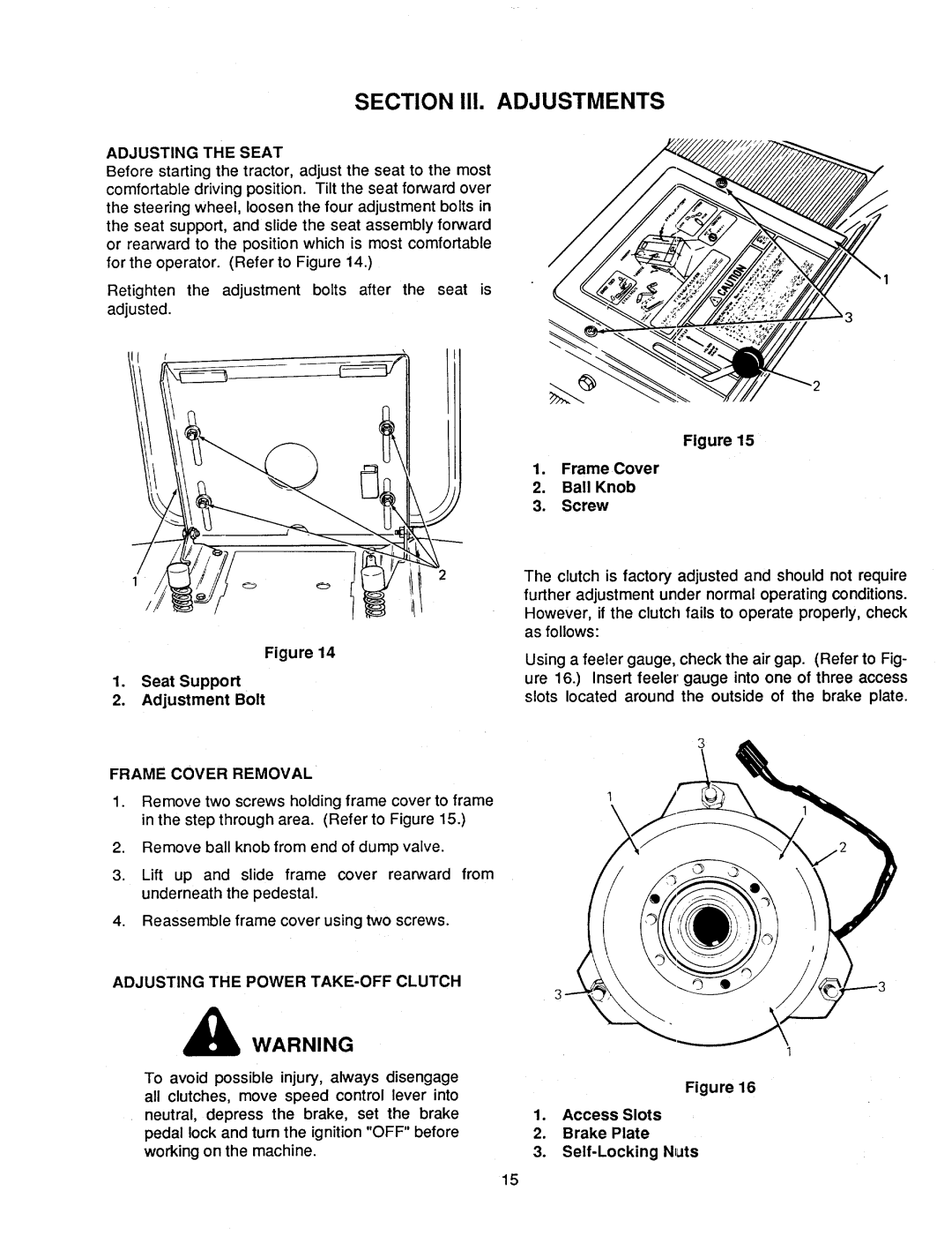 Cub Cadet 1420 manual 