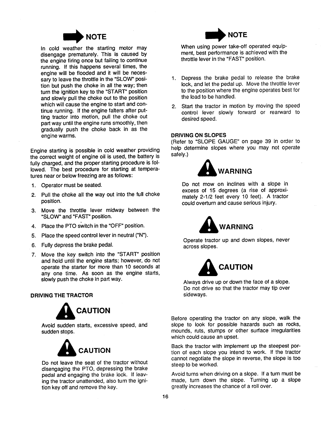 Cub Cadet 1541 manual 