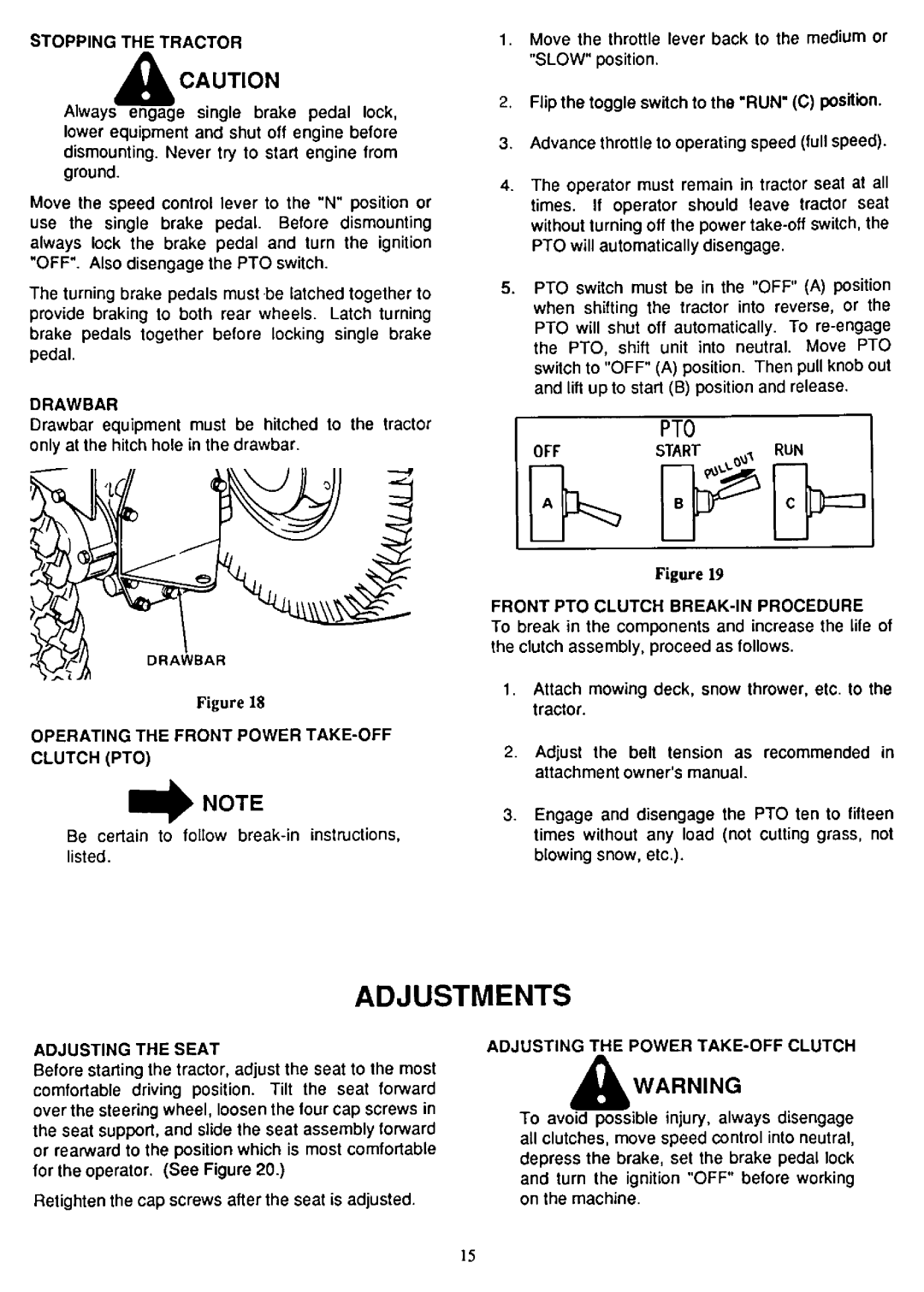 Cub Cadet 1572 manual 