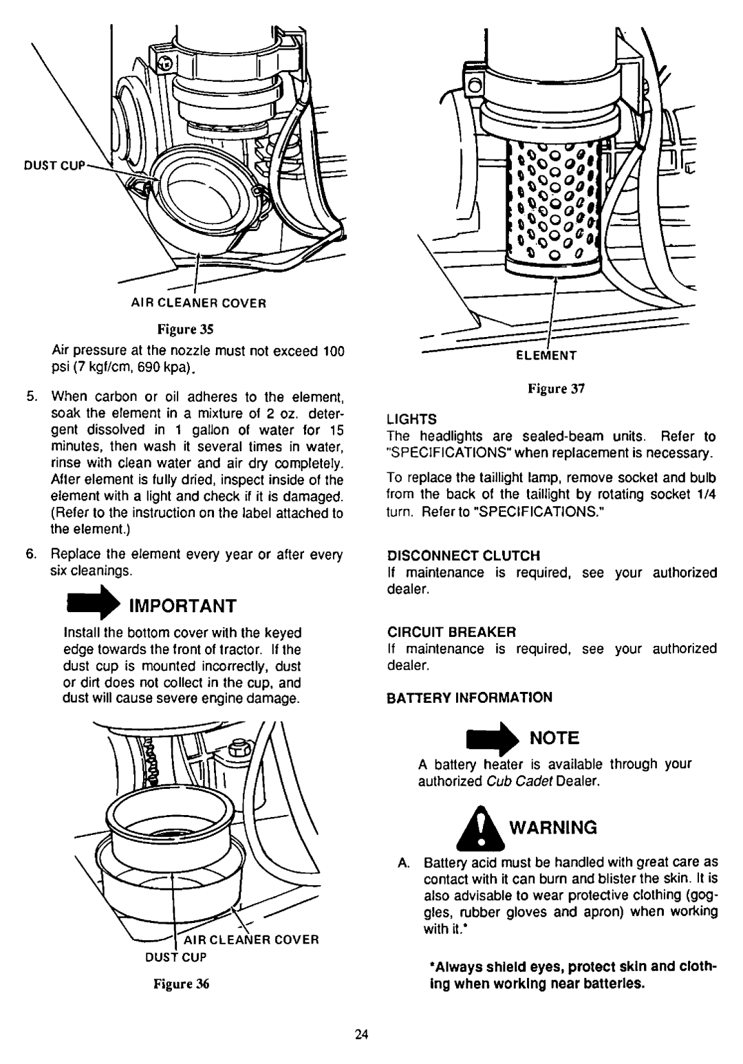 Cub Cadet 1572 manual 