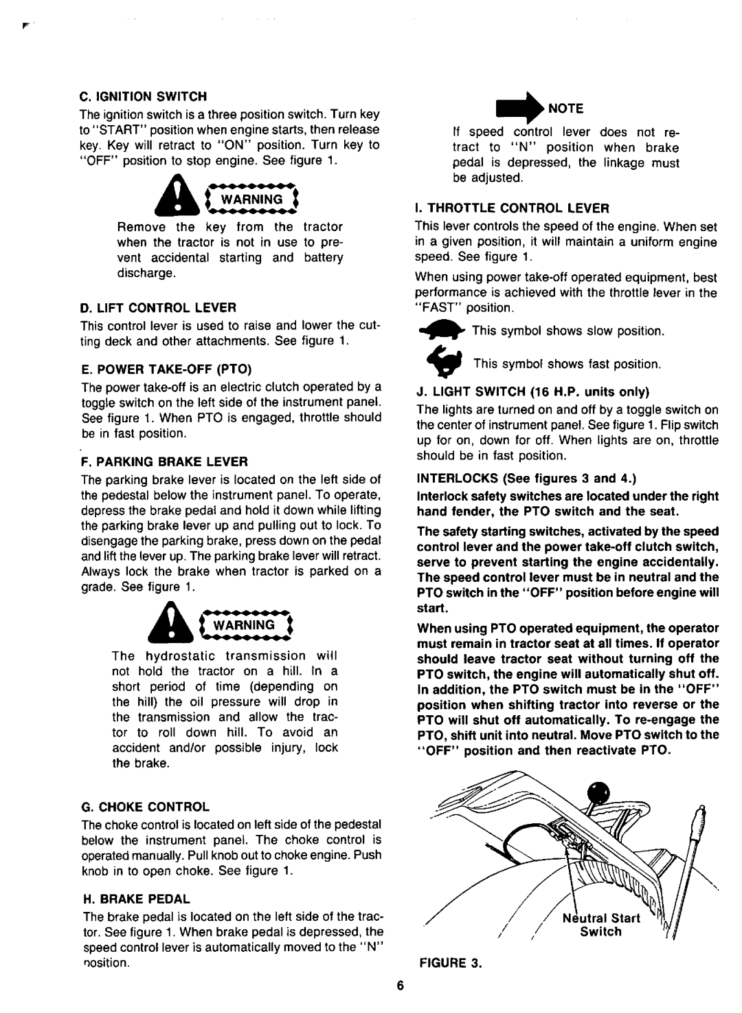 Cub Cadet 1610 (393), 1111 (295) manual 