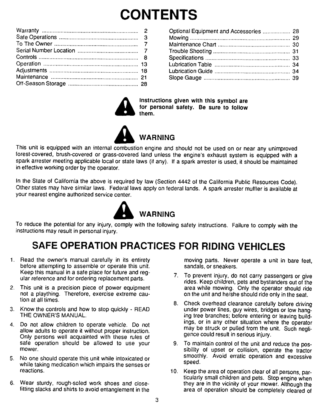 Cub Cadet 1772 manual 