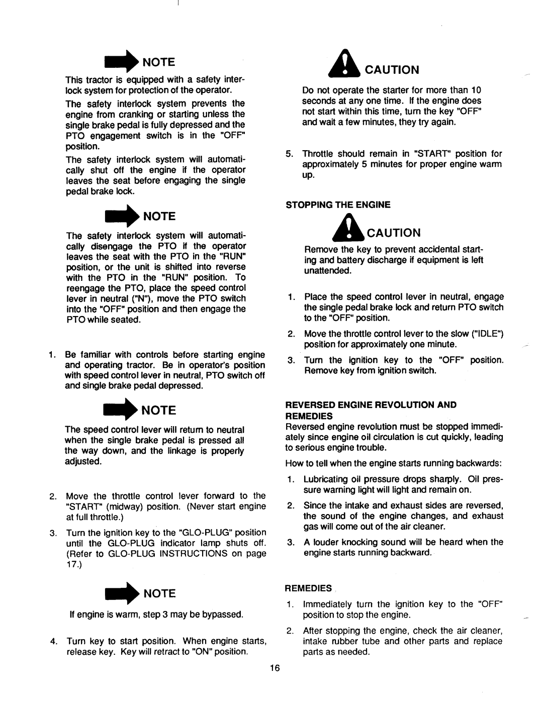 Cub Cadet 1782 manual 