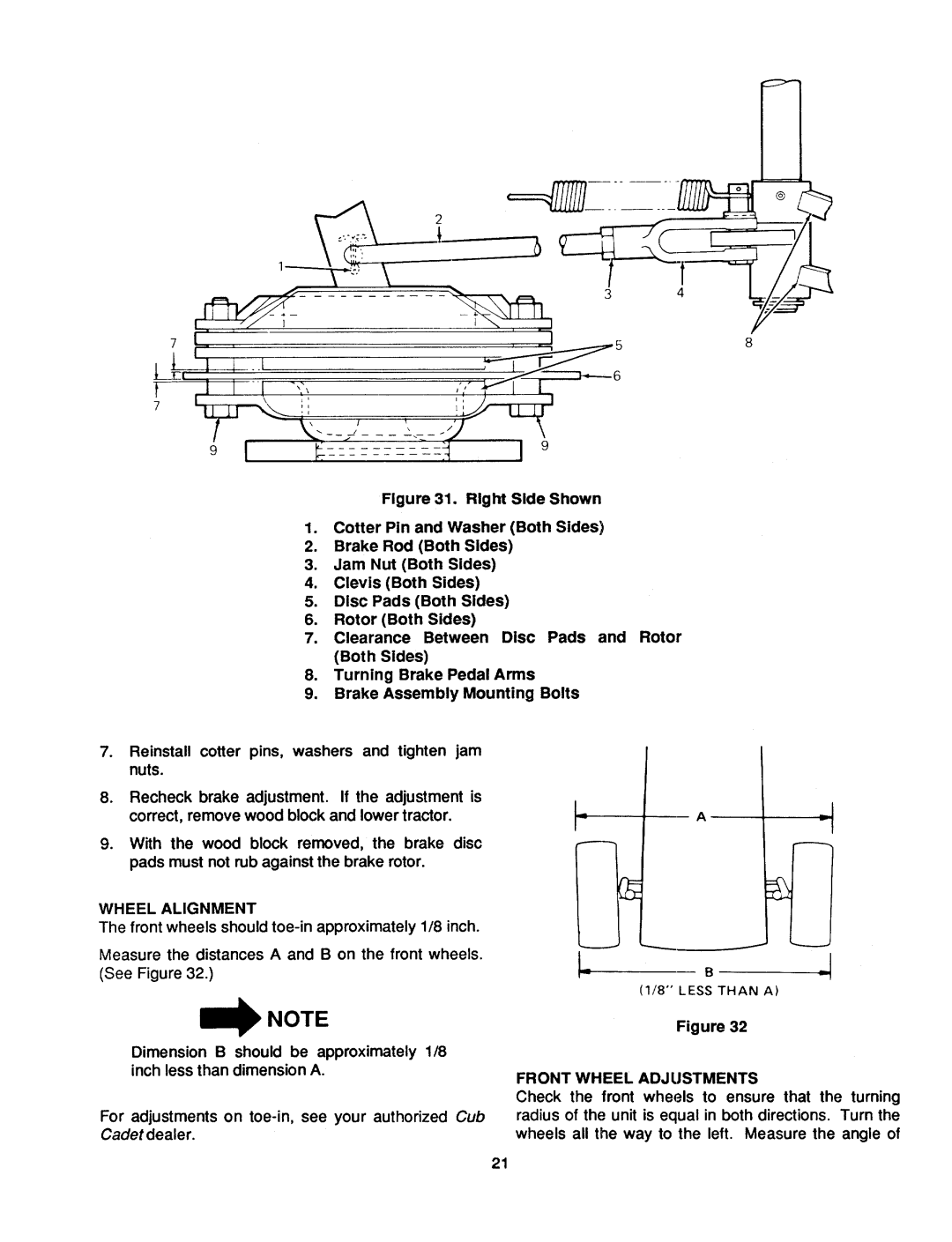 Cub Cadet 1782 manual 