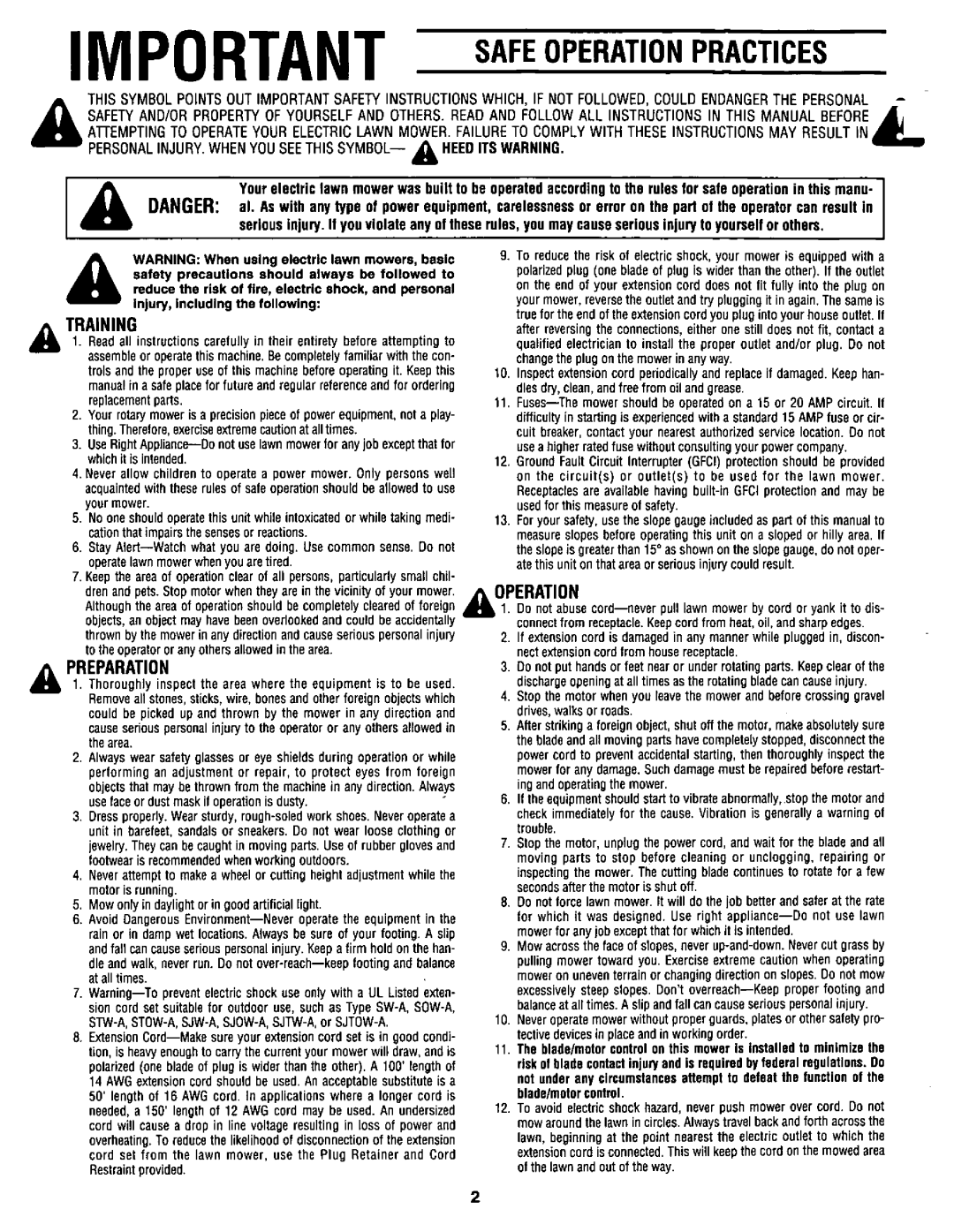 Cub Cadet 185-387-100 manual 