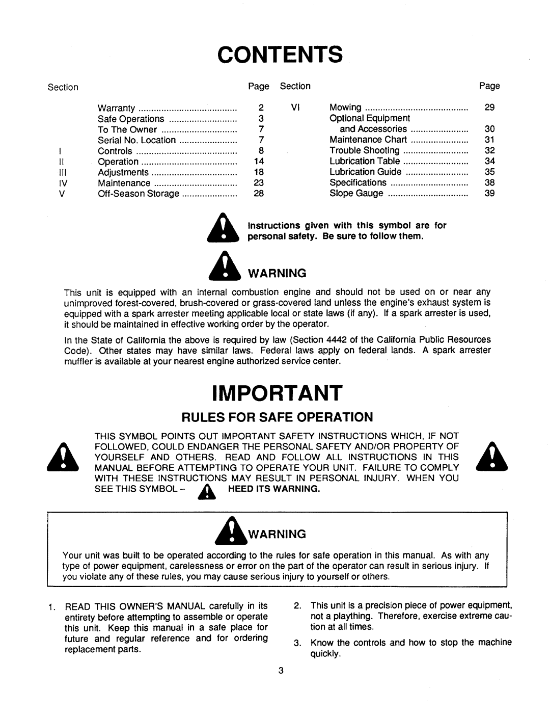 Cub Cadet 1862 manual 